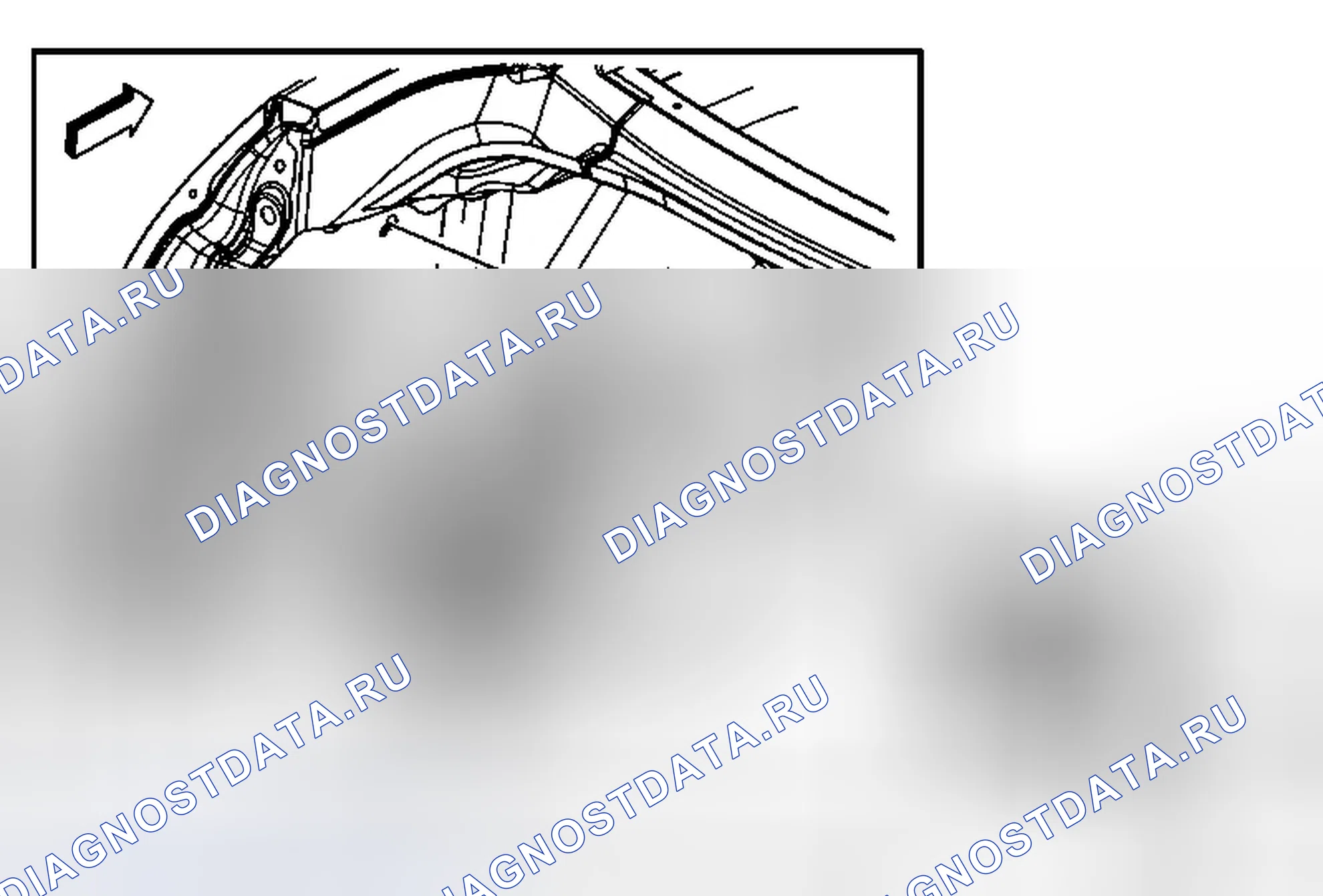 Рис. 25: Замена усилителя радиодинамика (седан с Uqs). Cadillac CTS II