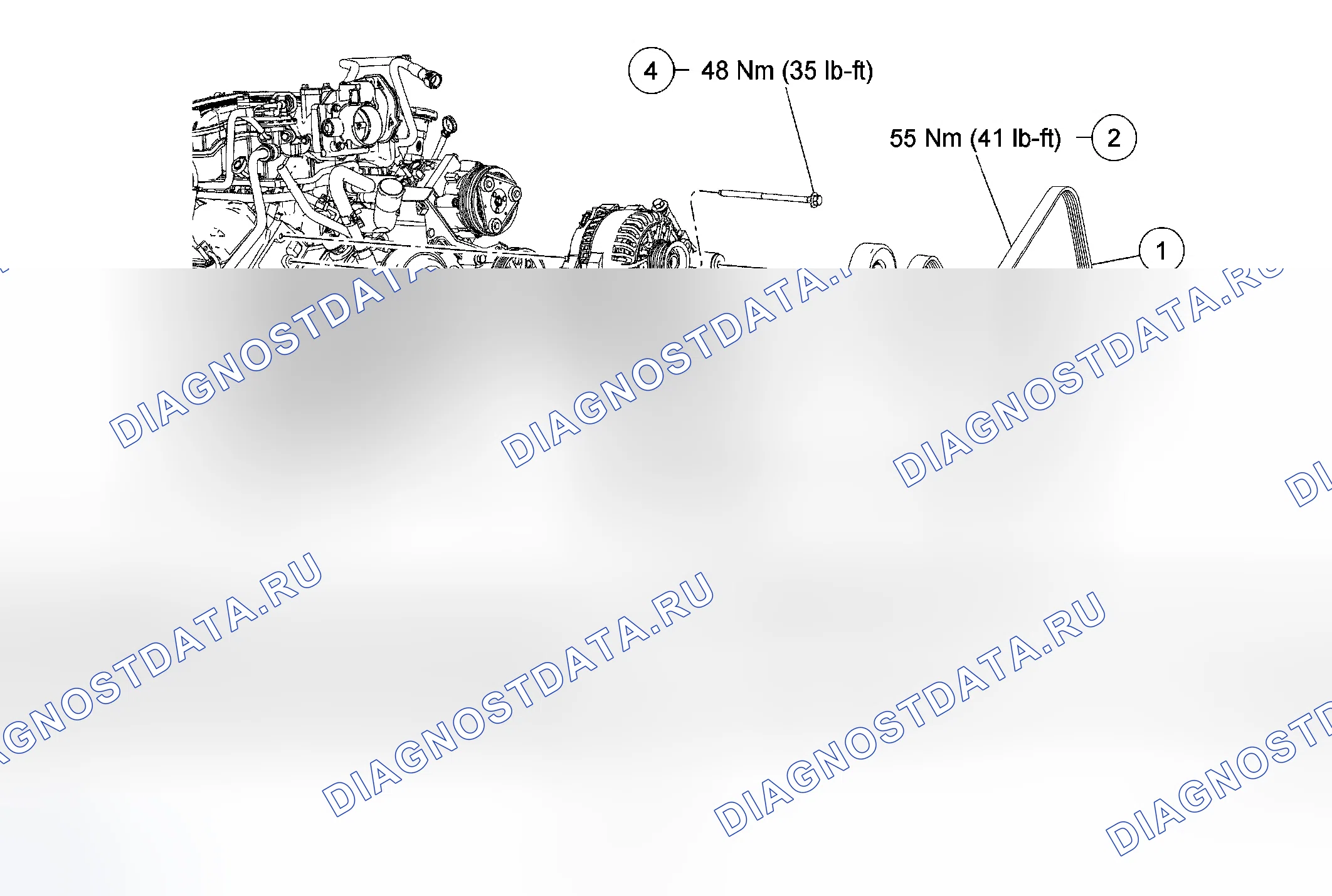 Рис. 1469: Демонтаж. Ford Pickup F350 Super Duty 