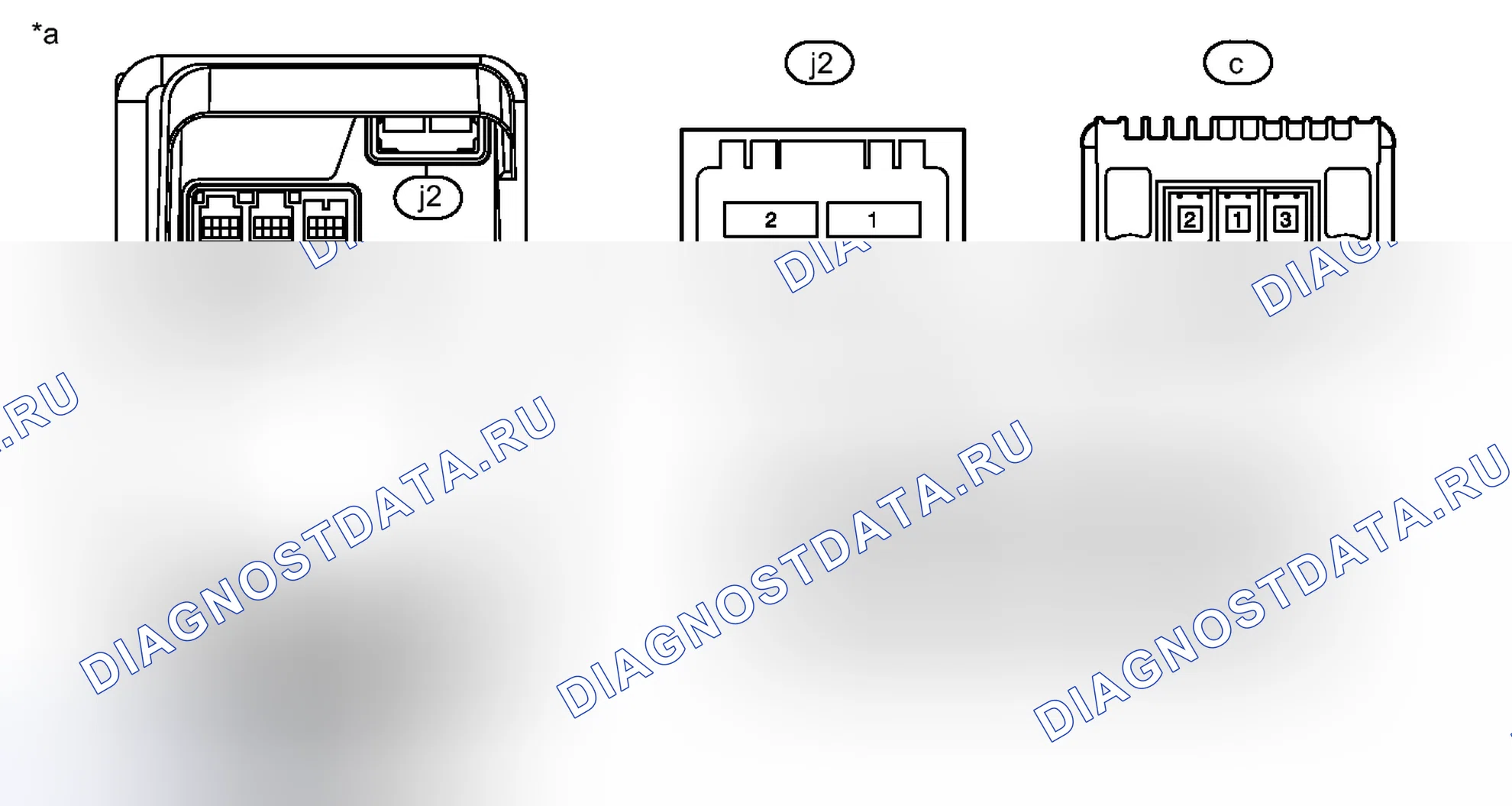 Рис. 96: КЛЕММЫ ЭБУ. Toyota Camry XV50