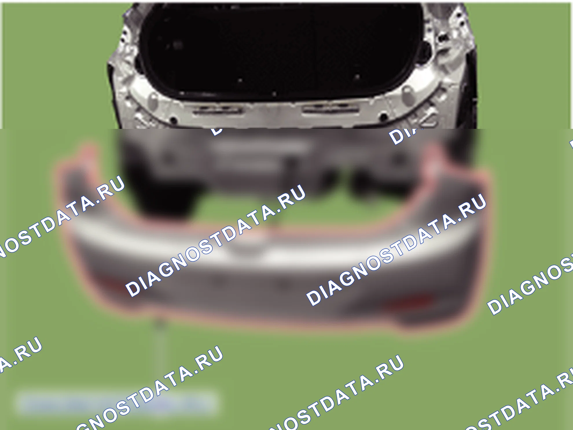 Замена облицовки заднего бампера. Hyundai i20 GB