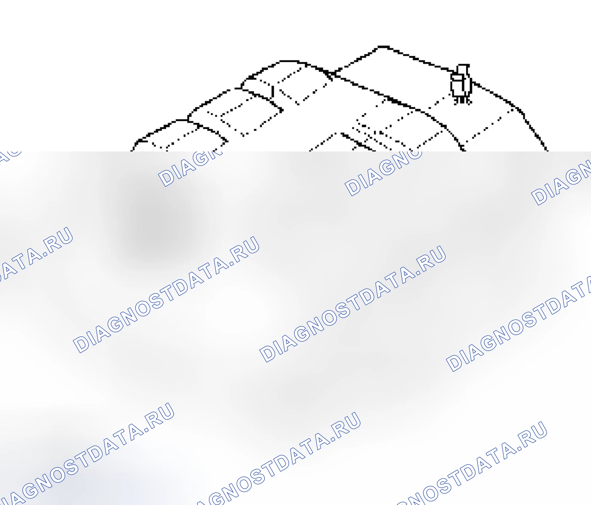 Рис. 119: ДЕМОНТАЖ. Isuzu Axiom I