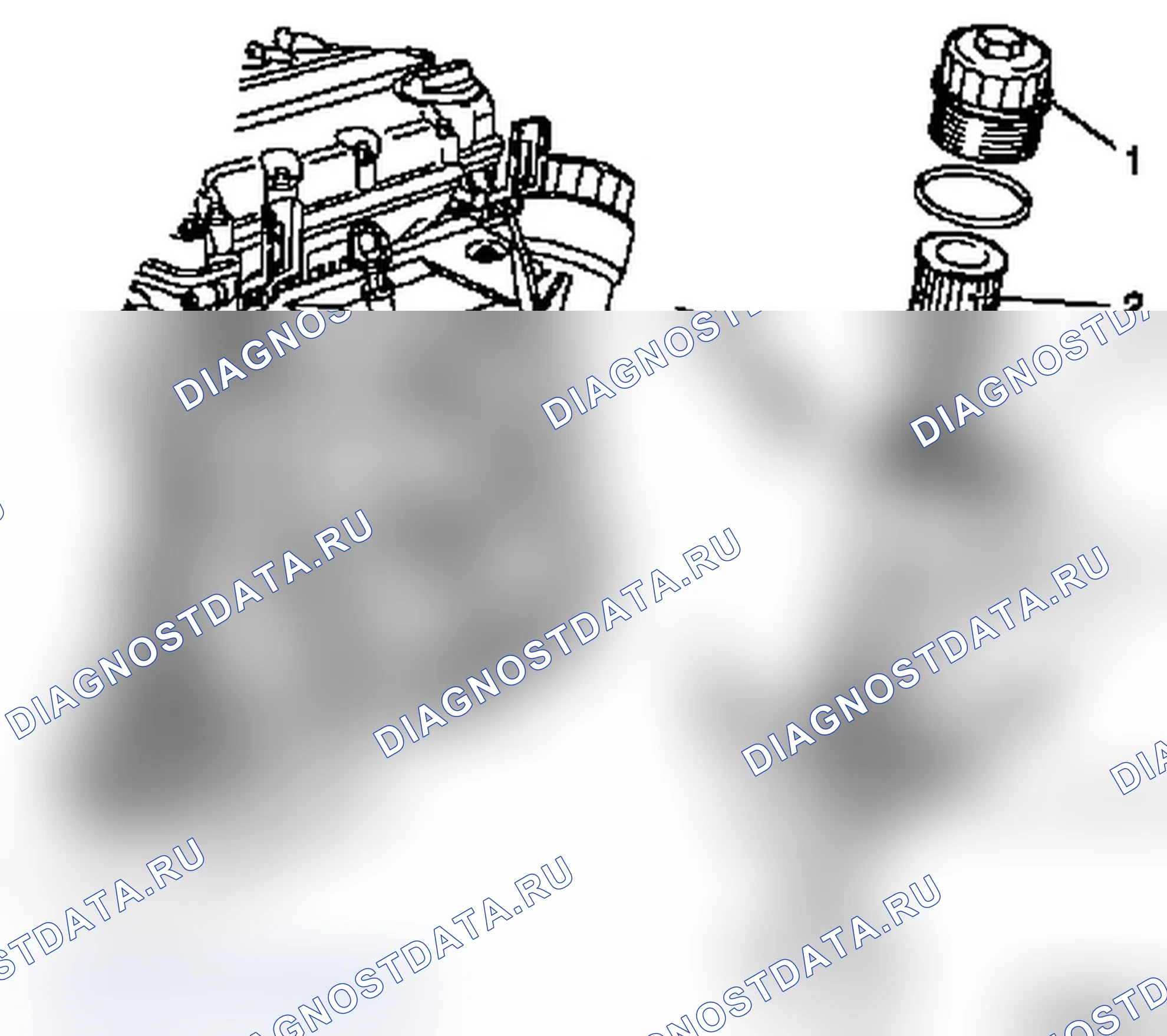 Демонтаж и установка корпуса масляного фильтра (до МГ 2005,5). Opel Astra H
