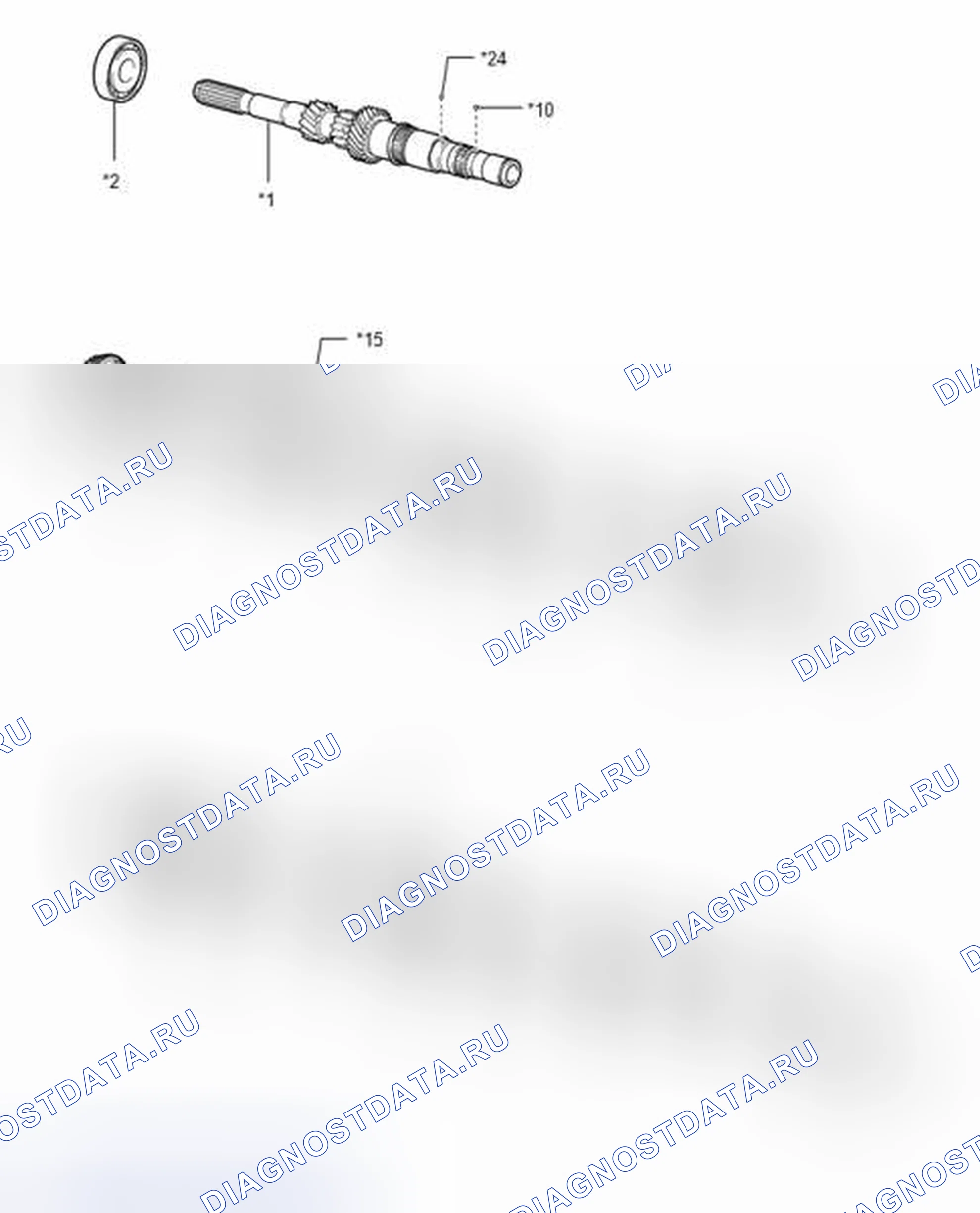 Рис. 105: ИЛЛЮСТРАЦИЯ. Toyota Corolla XI