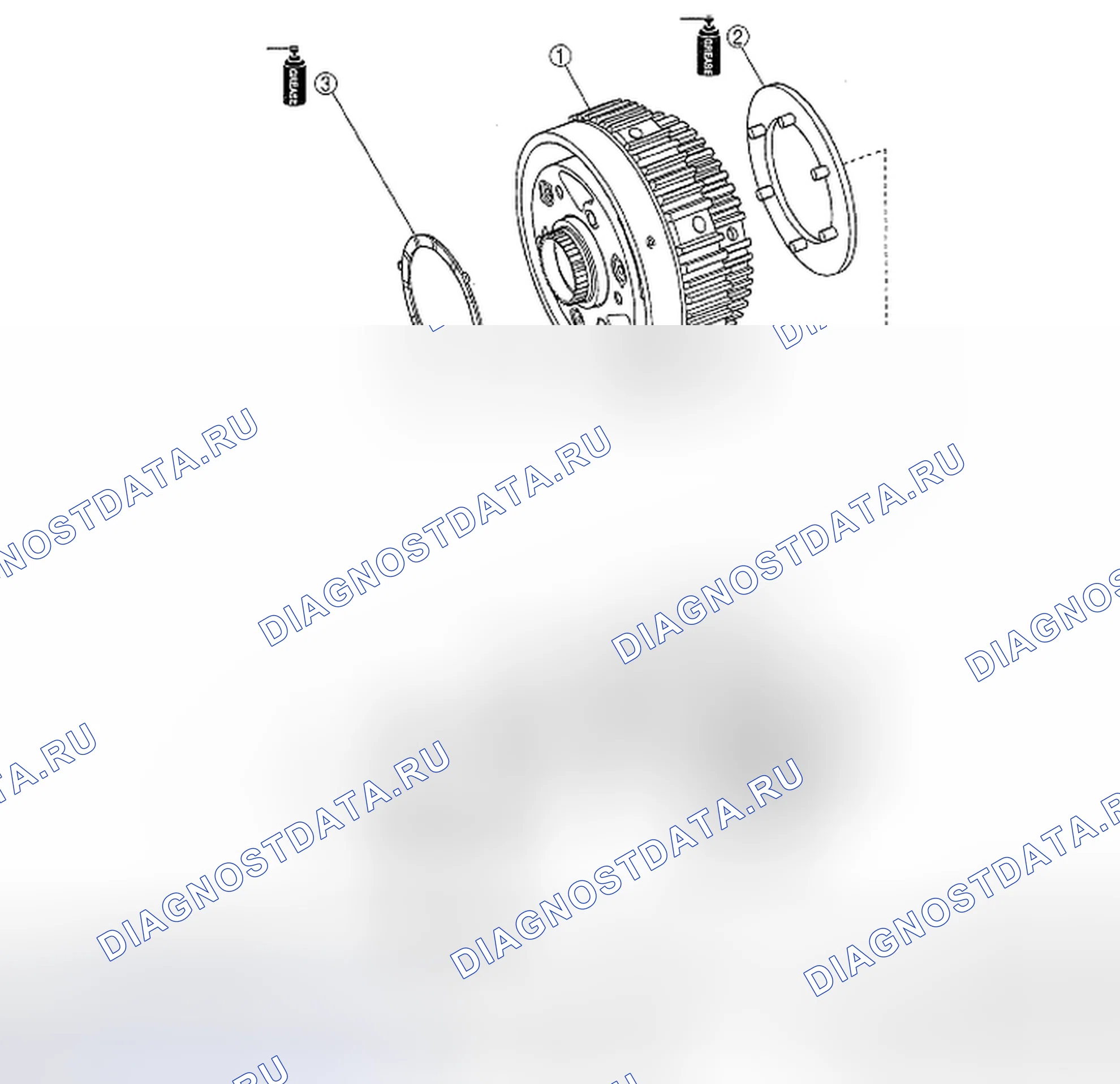 Рис. 3: Компоненты. Mazda CX-7 I