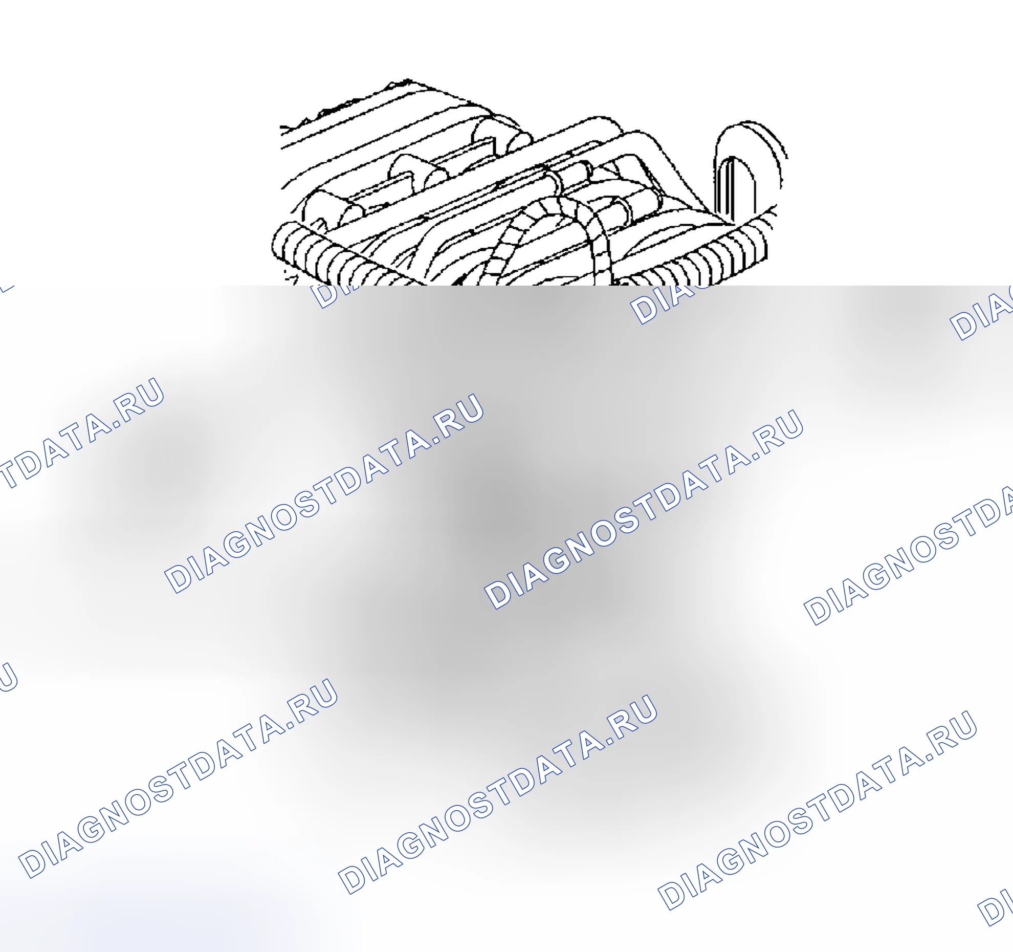 Рис. 1: Демонтаж и монтаж (VIN 1). Hyundai Veracruz I