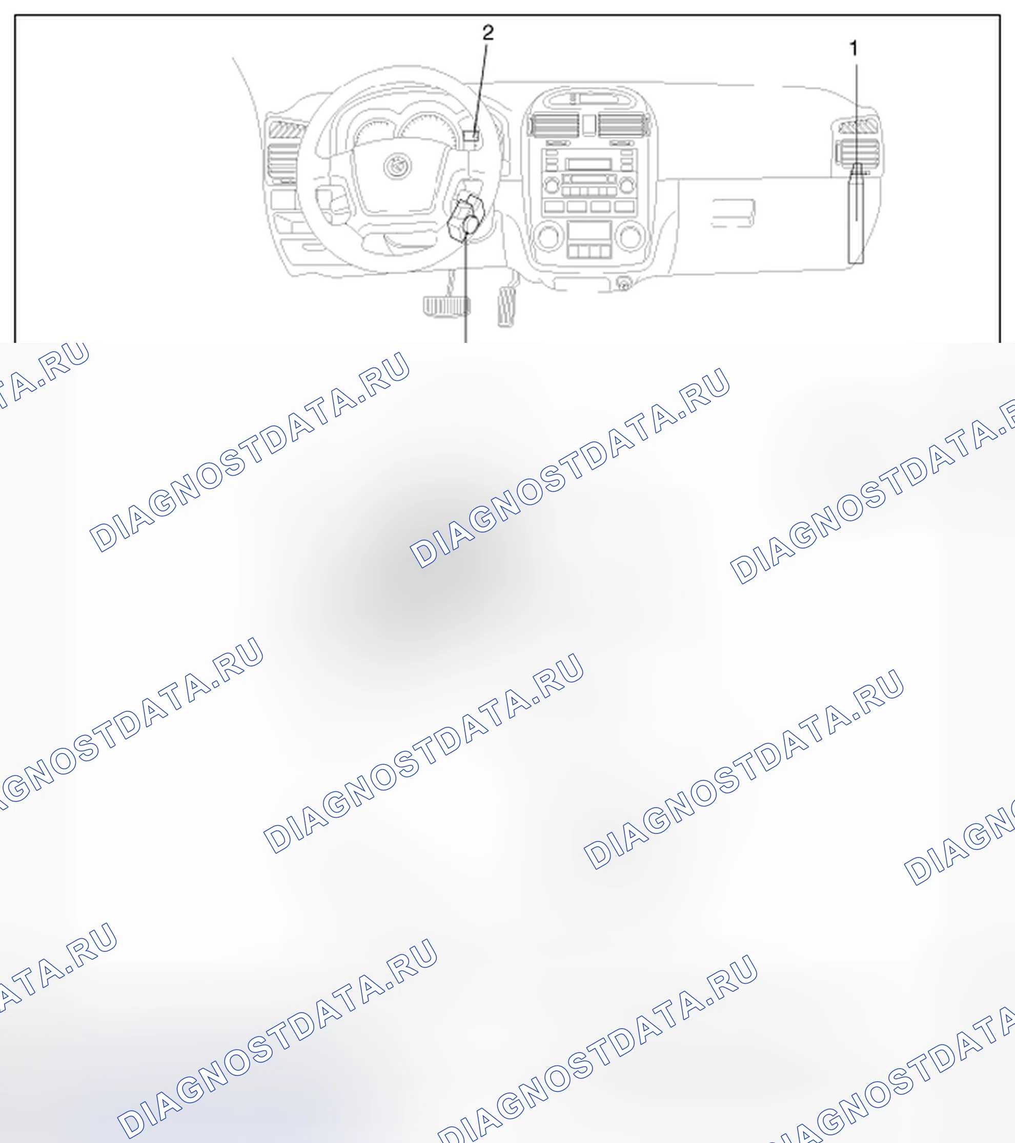 Рис. 67: КОМПОНЕНТЫ. Kia Spectra I рестайлинг 2