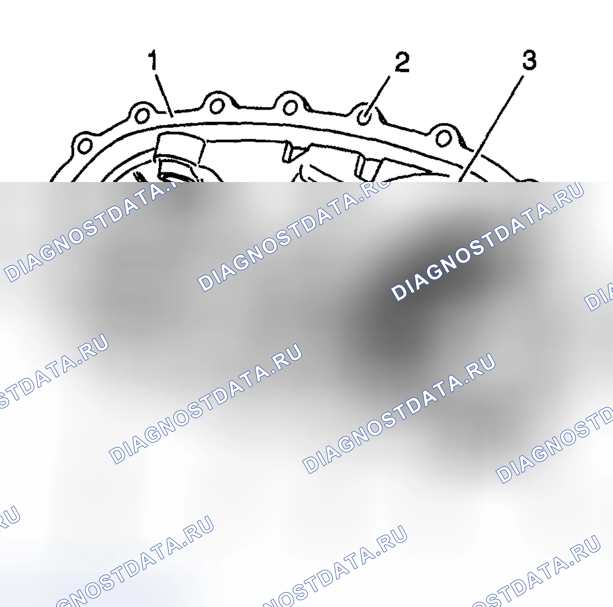 Рис. 606: Передняя половина корпуса. Chevrolet Silverado 2500 