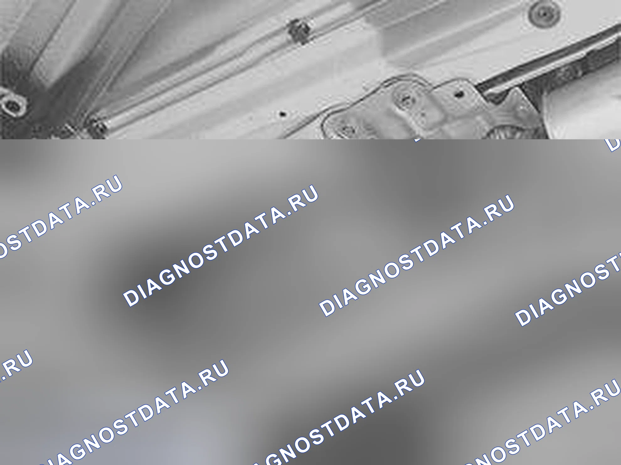 Рис. 28: Удаление переднего элемента. Volvo V70 II