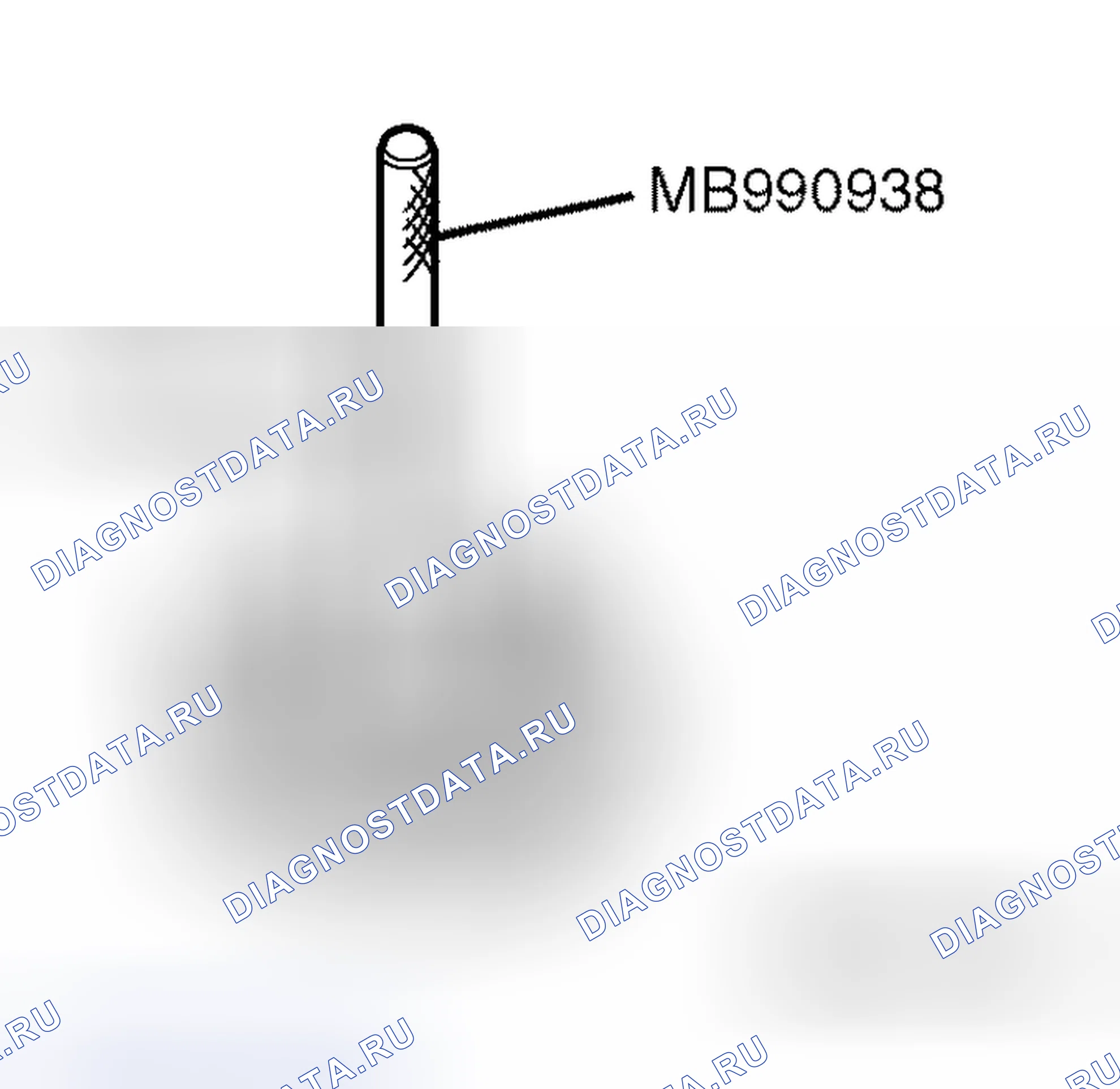Рис. 333: > > B < < УСТАНОВКА НАРУЖНОЙ ОБОЙМЫ. Mitsubishi Endeavor I