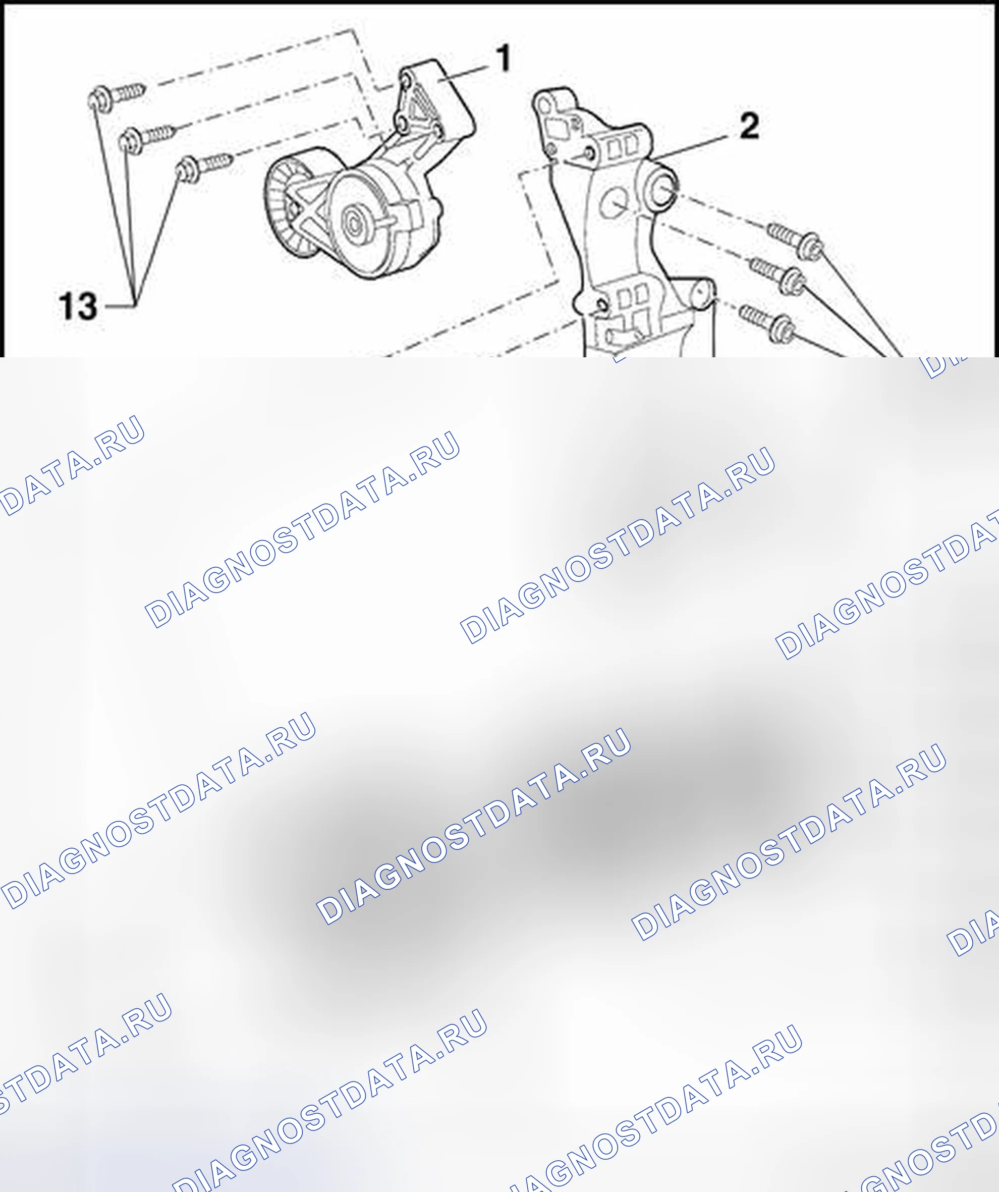 Рис. 63: 4-цилиндровые бензиновые двигатели от 05.99, сборка. Volkswagen Jetta IV