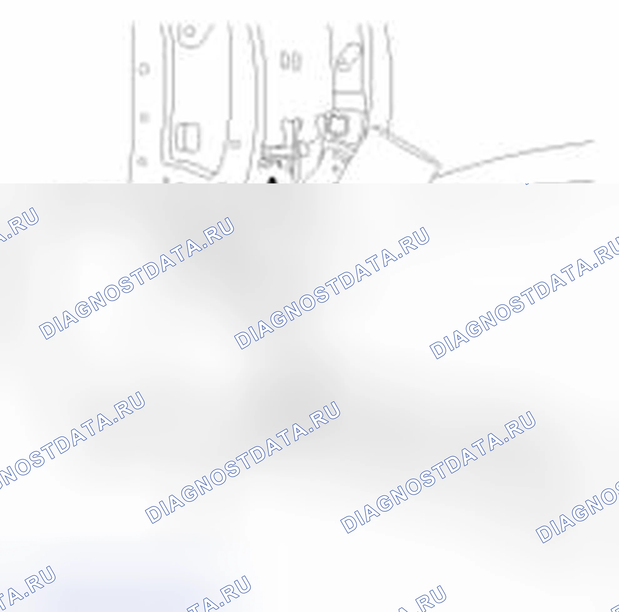 Рис. 23: Замена рамы сиденья. Haval Beast (Shenshou) I