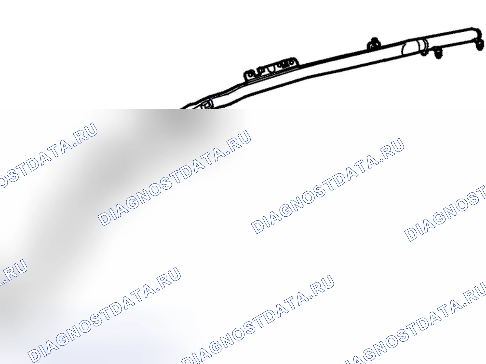 Рис. 330: Удаление надувных штор. Volvo S80 I