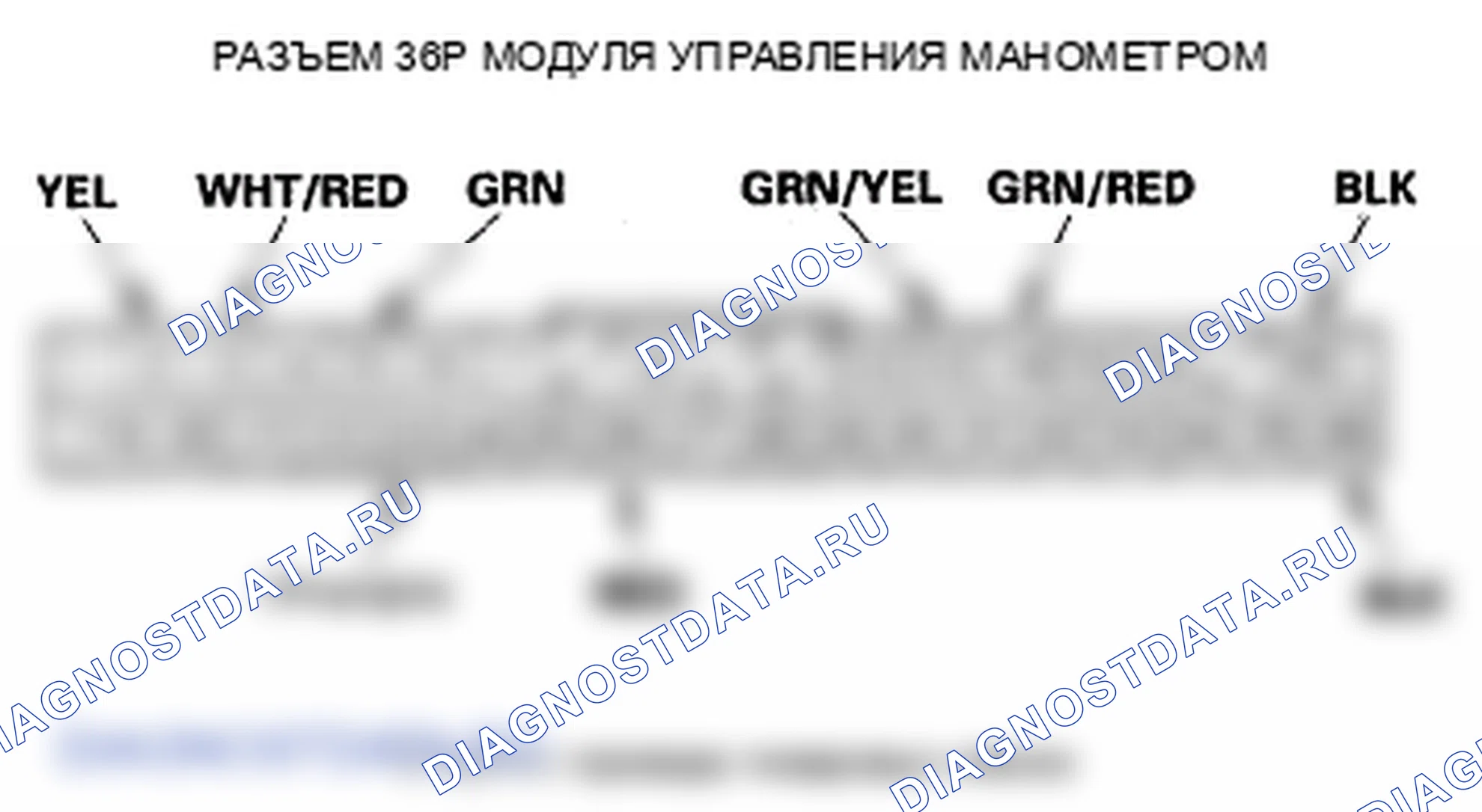 Рис. 14: Входной тест модуля управления манометром. Honda Element YH2 рестайлинг 2