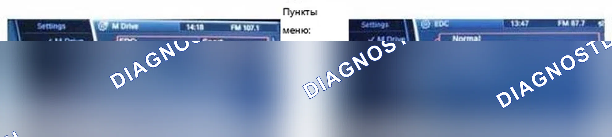 Рис. 4: EDC/Servotronic. BMW X5 M E70