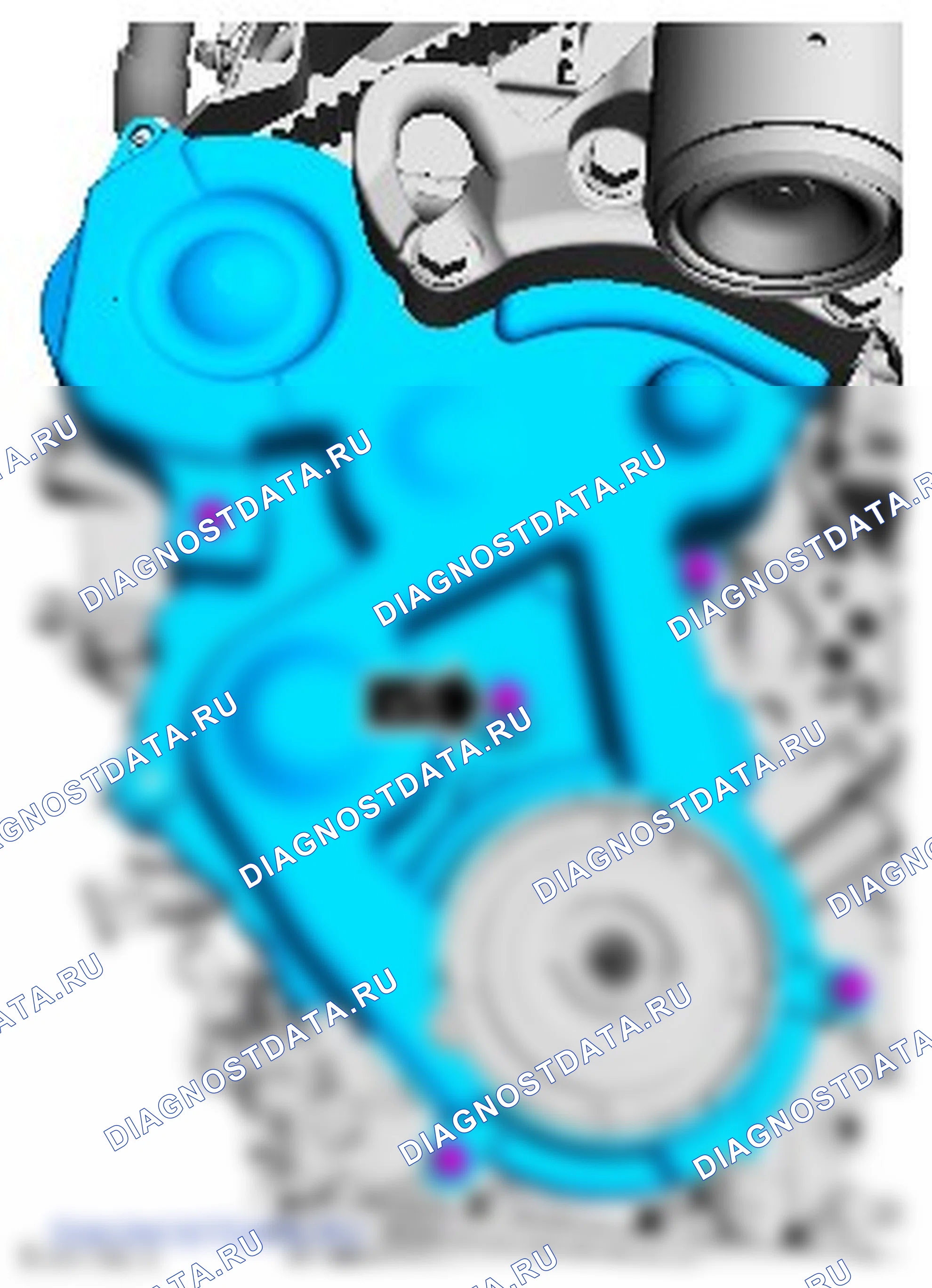 Как снять и установить датчик положения коленчатого вала (CKP). Ford B-MAX I