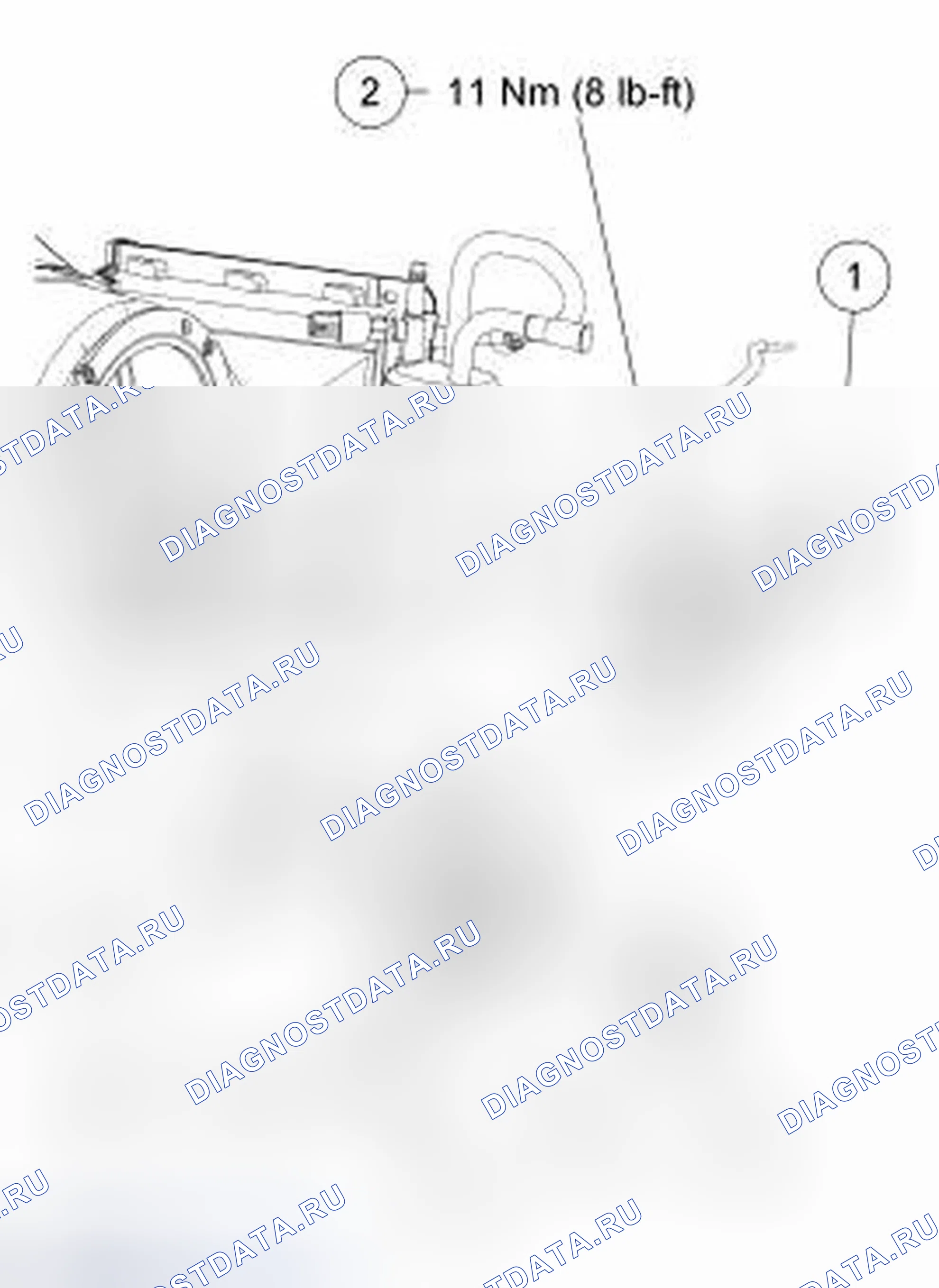 Рис. 61: Электродвигатель воздуходувки. Ford Ranger II
