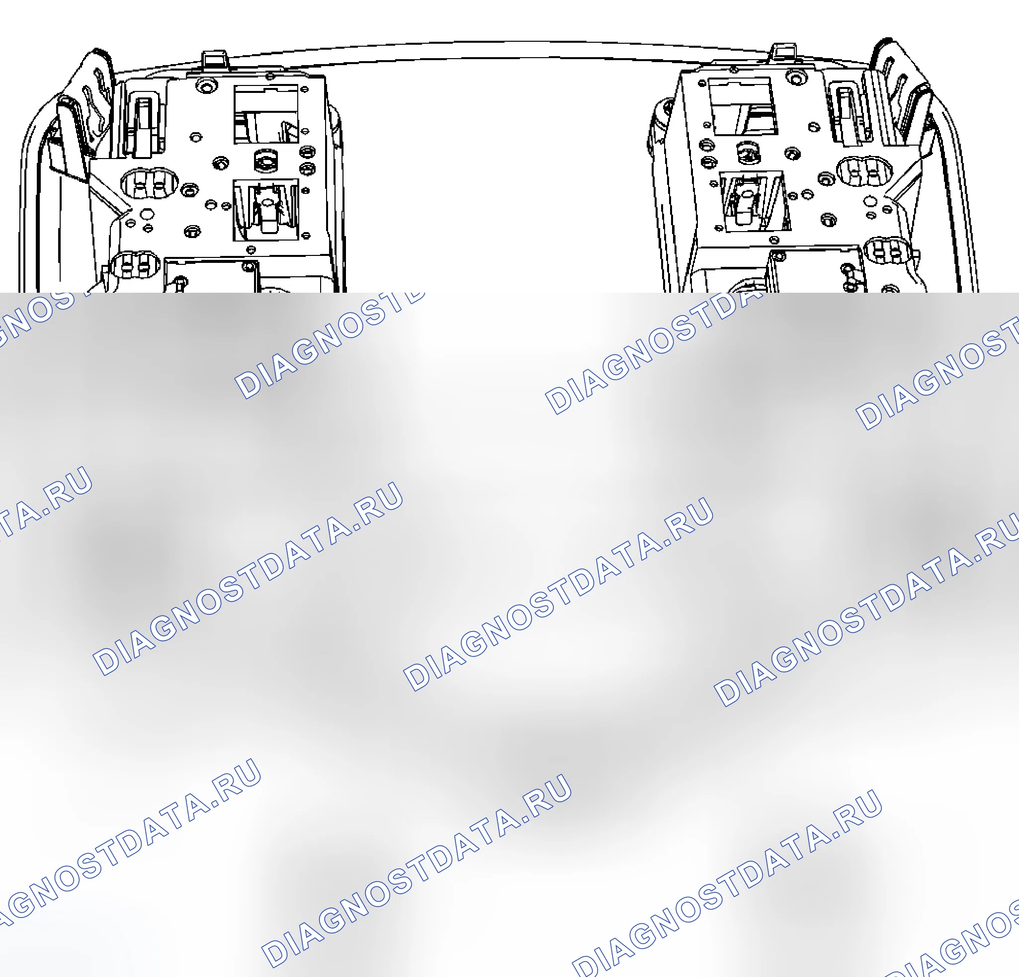 Рис. 11: Замена сборки Telltale в информационном центре. Cadillac CTS II