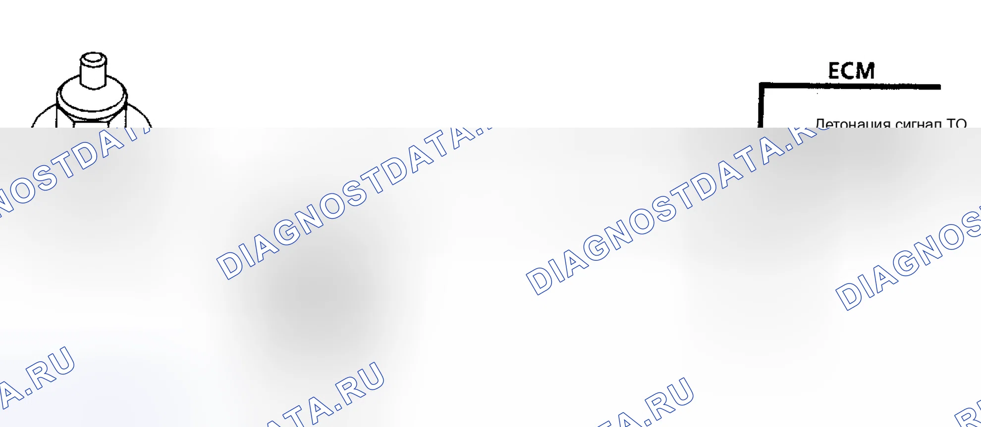 Рис. 61: Код 43: ESC Ckt Diag (3.3L A/N кузов). Buick Electra Park Avenue Ultra transition