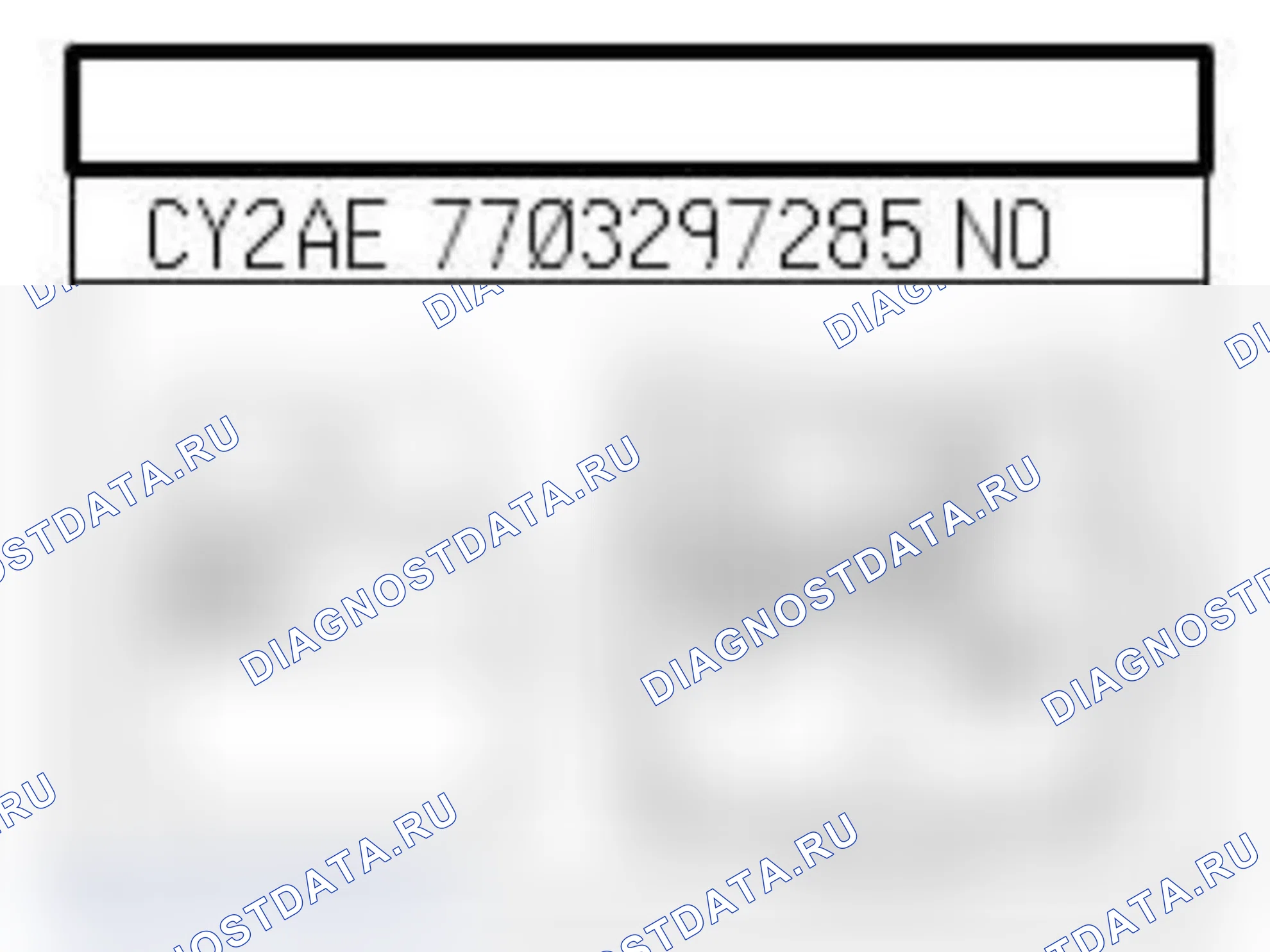 Распиновка разъёма 182 — Пр. фонарь задн. хода. Renault Captur I