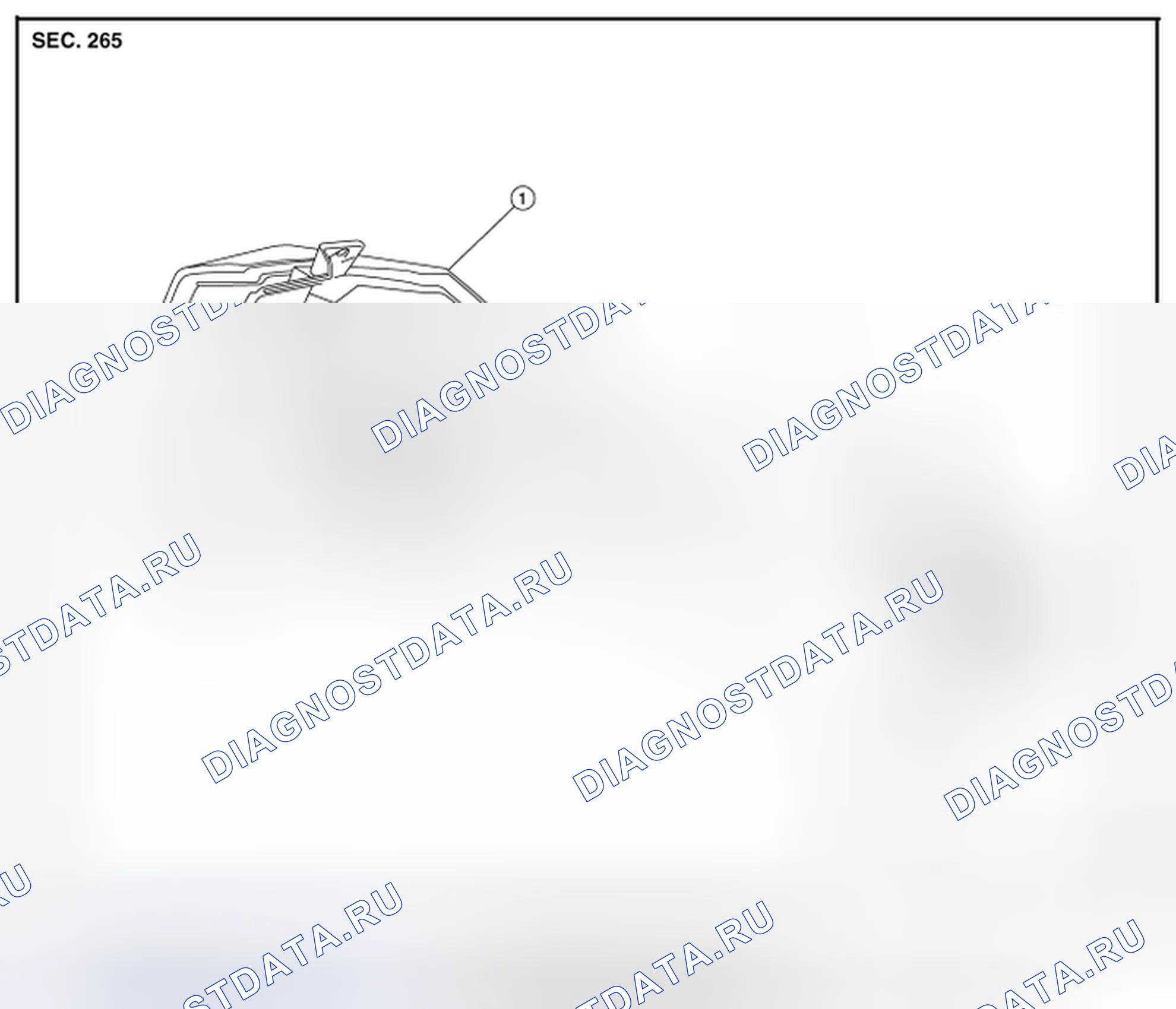 Рис. 16: Разнесенный вид. Nissan Rogue II