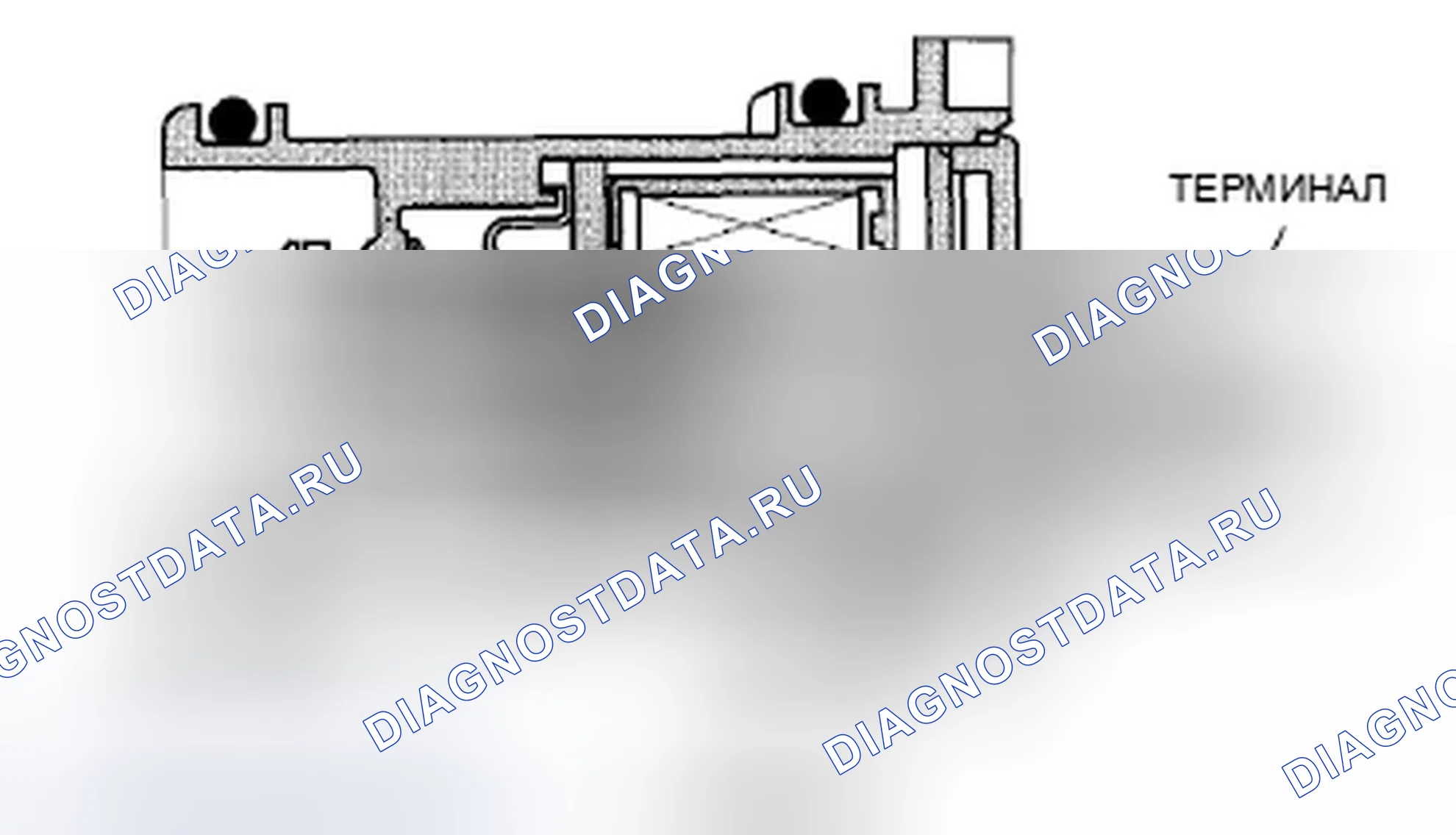 Рис. 999: Запорный клапан вентиляции канистры EVAP. Honda Civic VIII