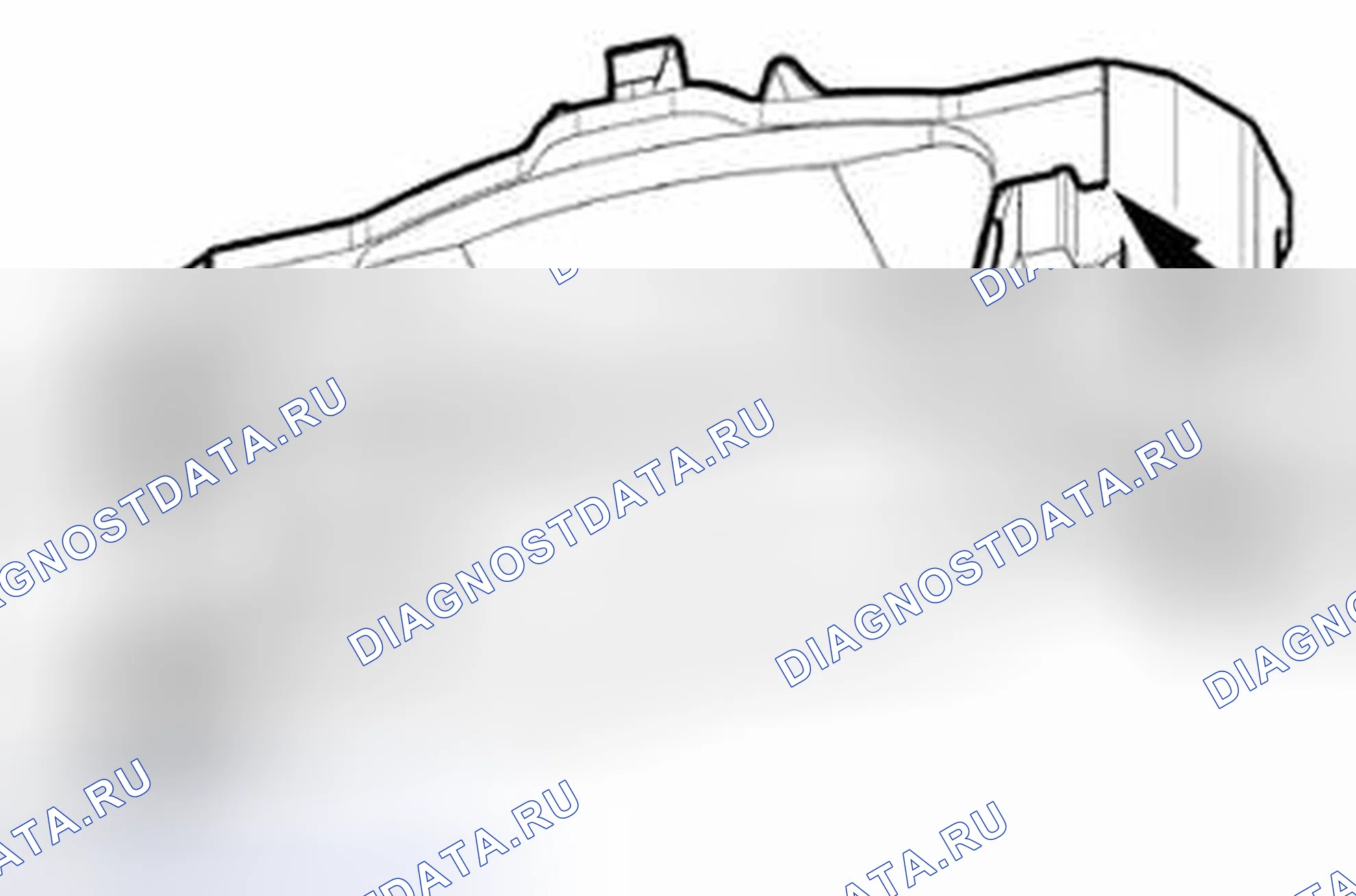 Рис. 70: Установка. Mazda Tribute II