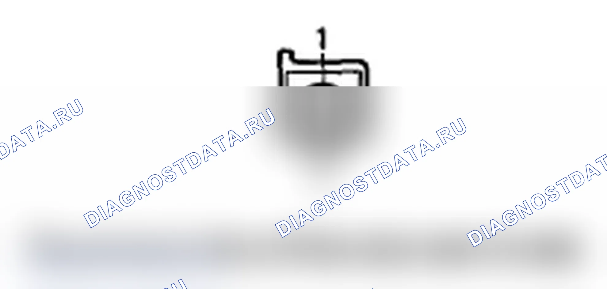 Рис. 552: Разъем B (2P) блока управления AcuraLink (приемник XM). Acura MDX II рестайлинг