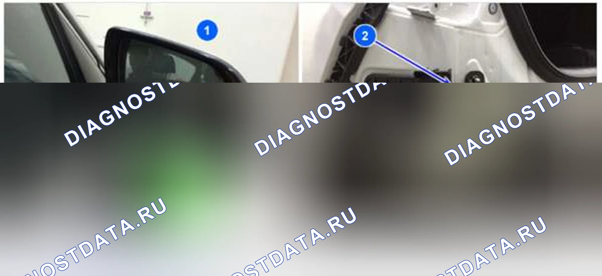 Рис. 8: Расположение компонентов. Hyundai Santa Fe III