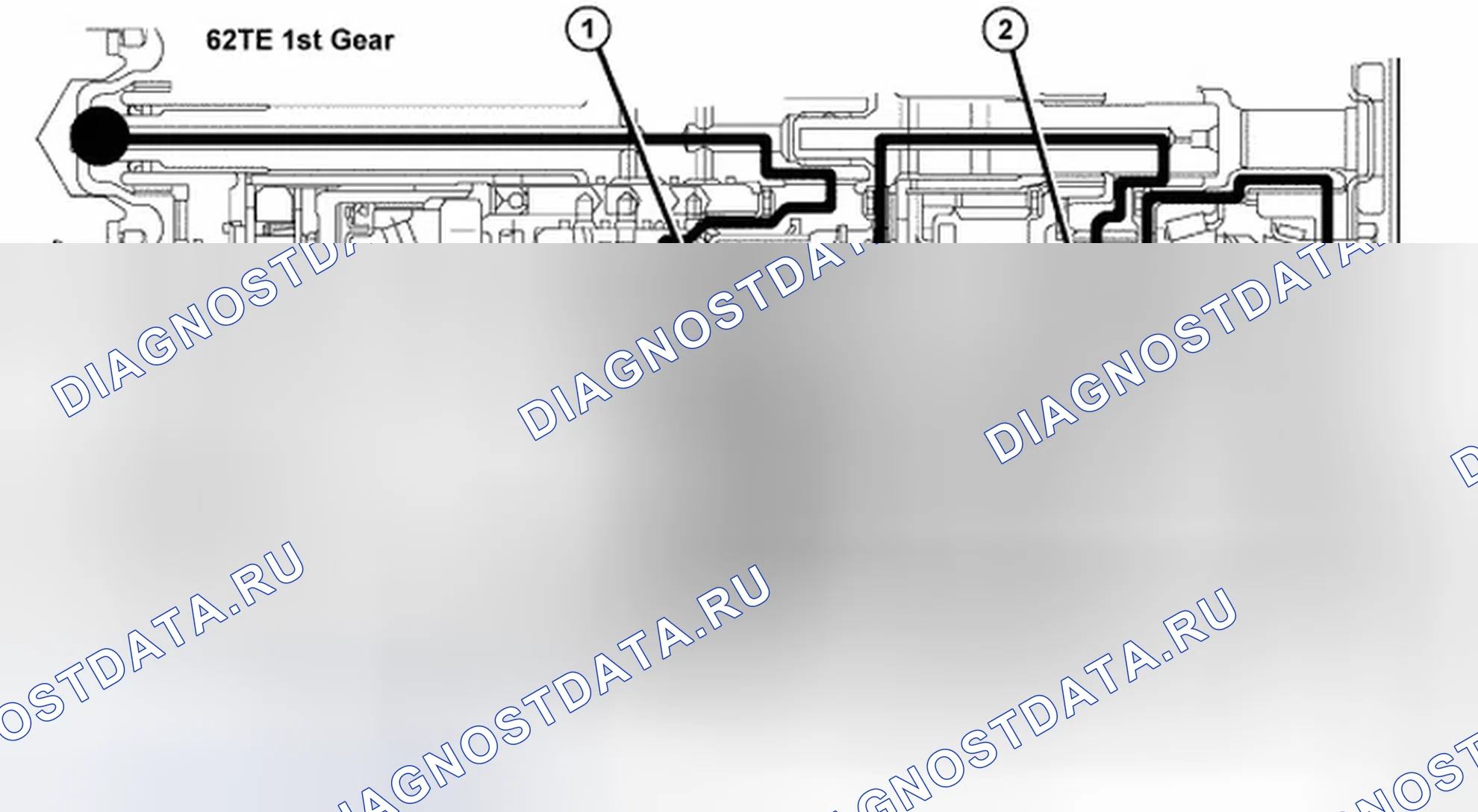 Рис. 552: ПЕРВАЯ ПЕРЕДАЧА. Dodge Avenger II