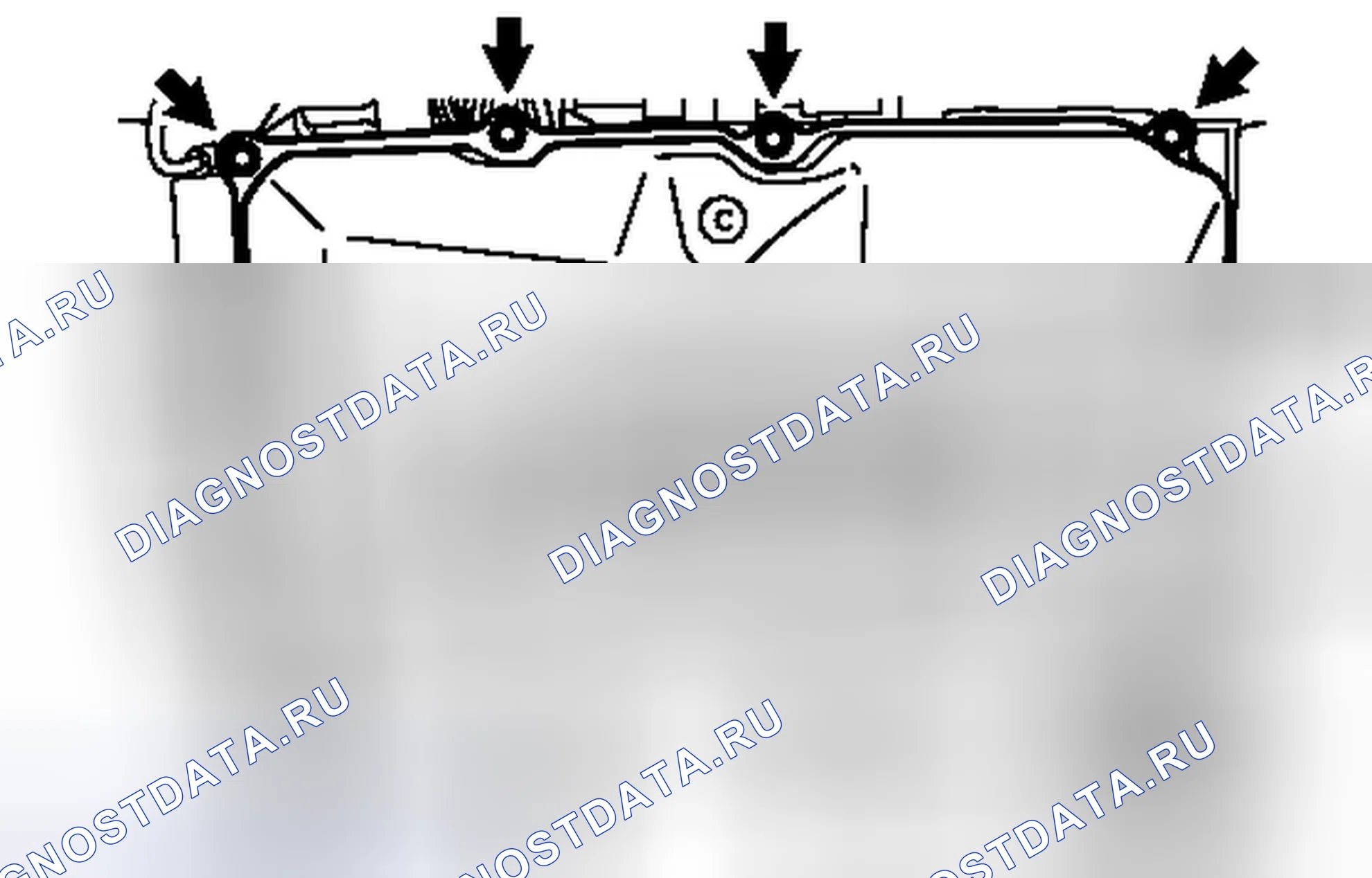 Рис. 1804: ДЕМОНТАЖ. Toyota Tundra II