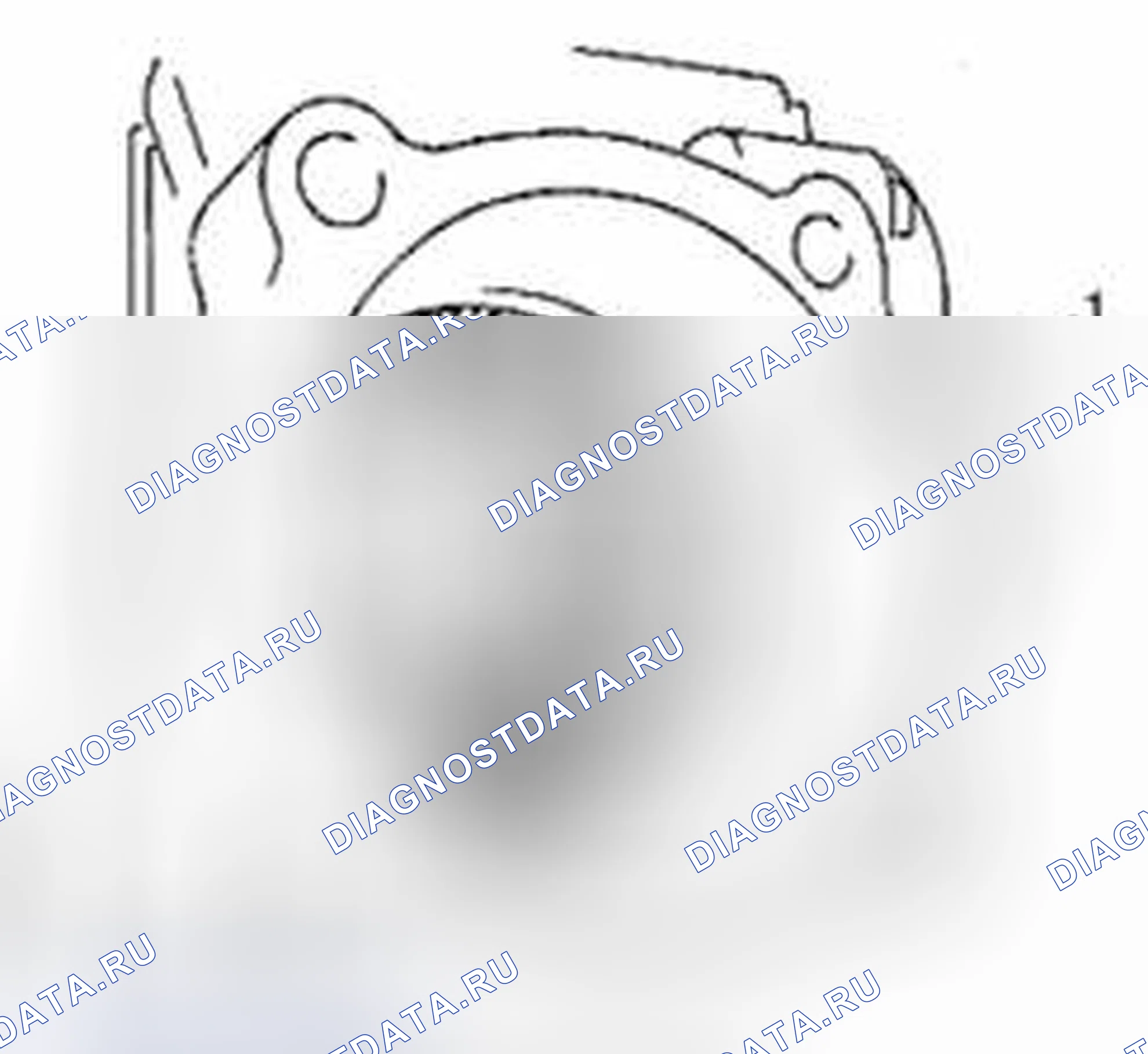 Рис. 6: Контроль контакта зуба конического зубчатого колеса. Suzuki SX4 I рестайлинг