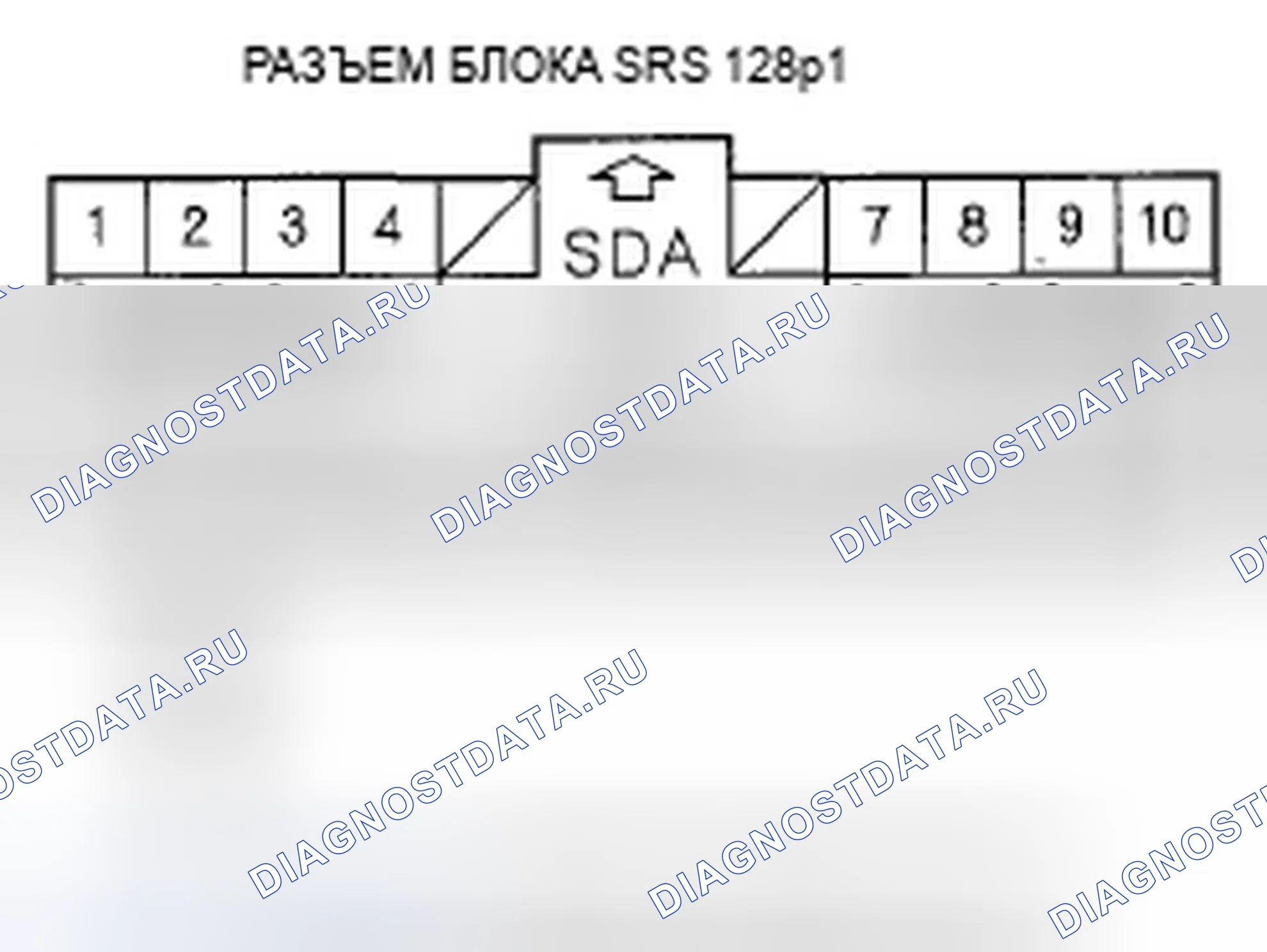 Рис. 224: A2-1x расшифровка кода ошибки («x» может быть от 0 до 9 или от A до F): неисправный источник питания (линия VB). Acura TSX I