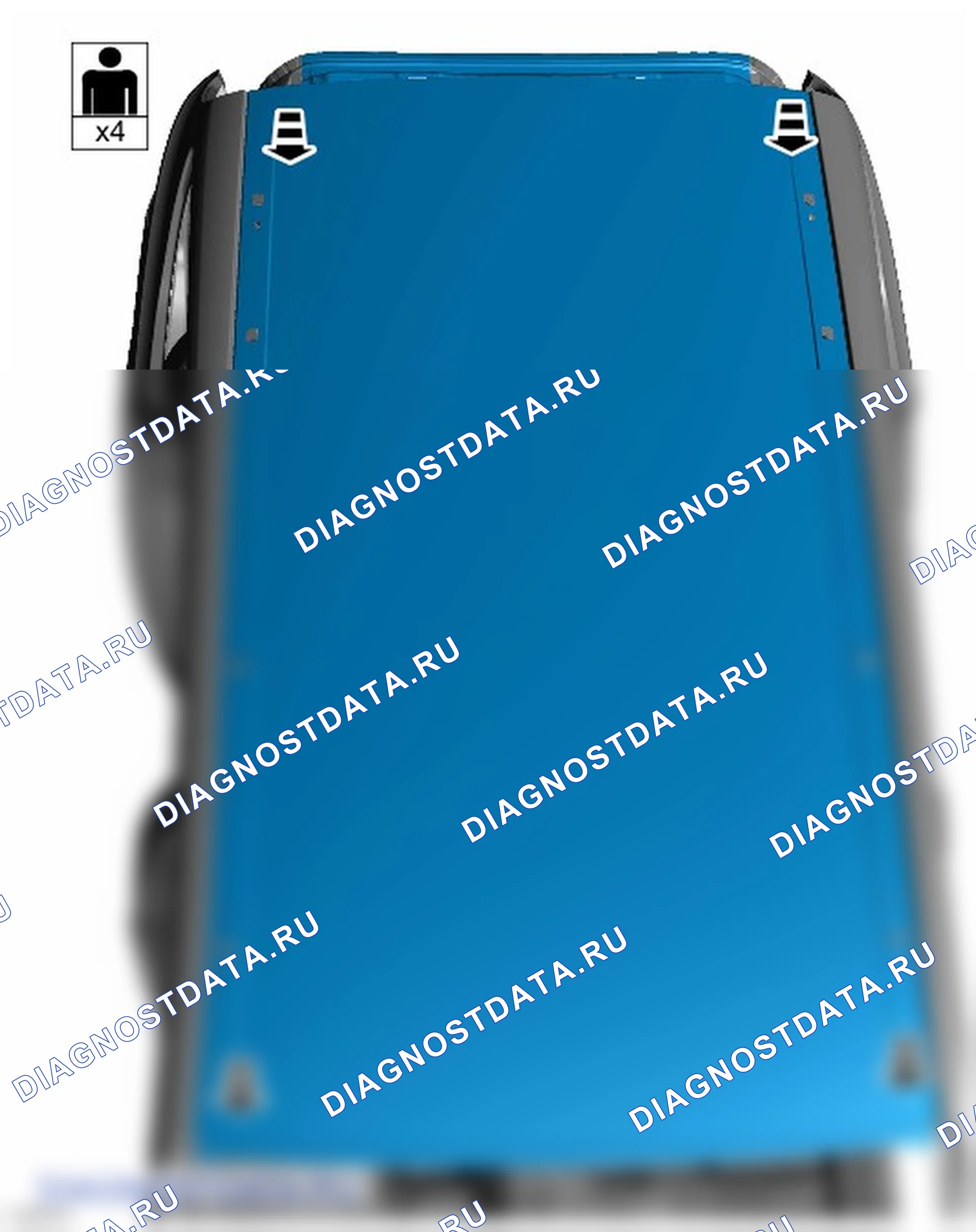 Как снять и установить панель крыши. Ford Galaxy III
