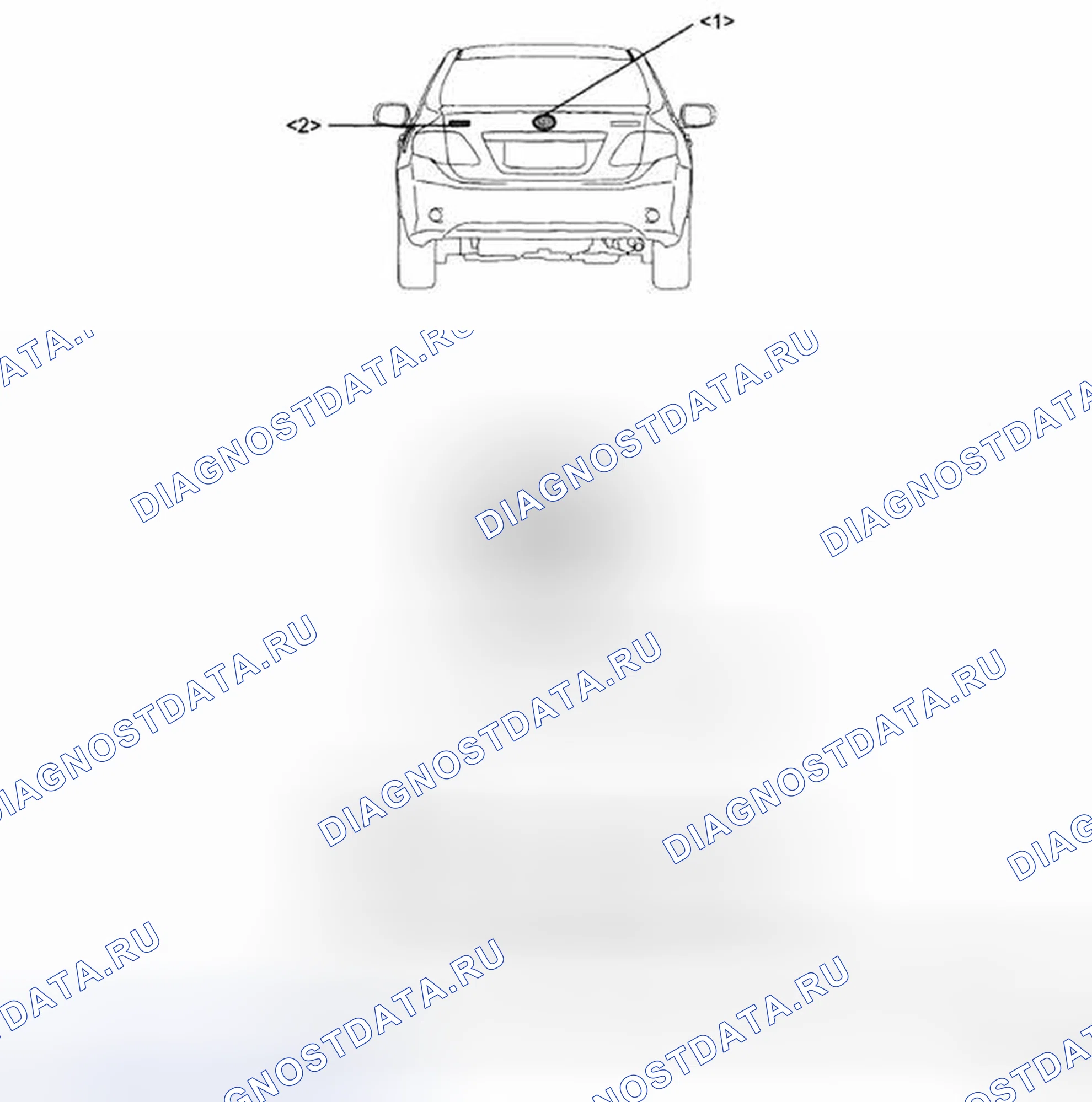 Рис. 100: КОМПОНЕНТЫ. Toyota Corolla X