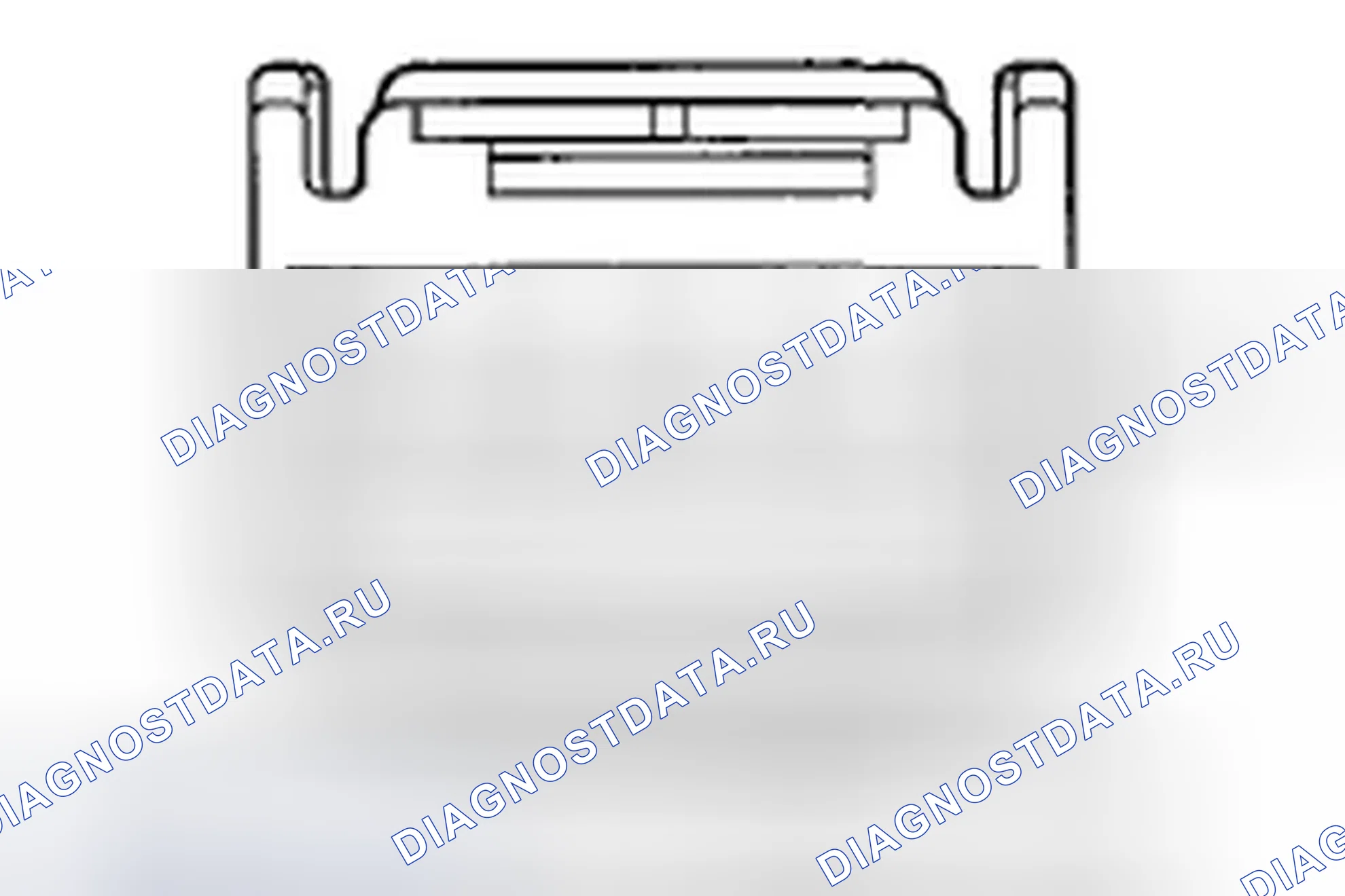Рис. 56: РАЗЪЕМ B БЛОКА УПРАВЛЕНИЯ АДАПТЕРОМ USB (5P). Acura TSX II