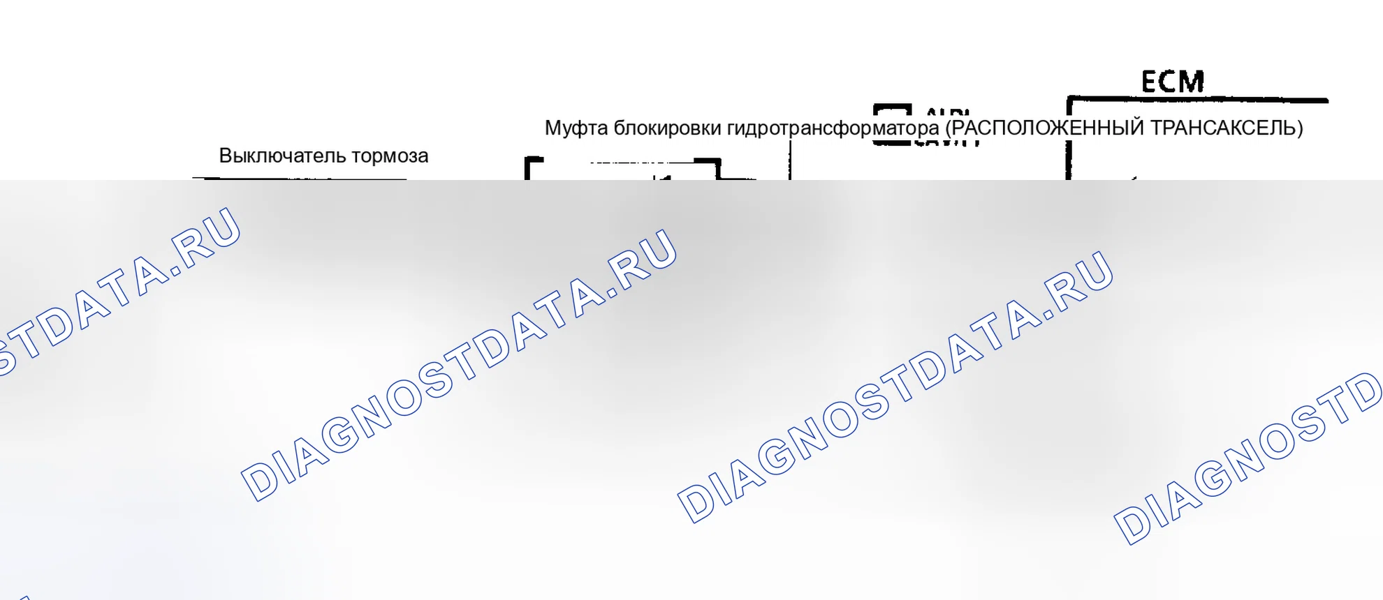 Рис. 35: Код 26: муфта блокировки гидротрансформатора Quad-водитель Ckt Diag (3.3L N кузов W/125-C Trans). Buick Electra Park Avenue Ultra transition