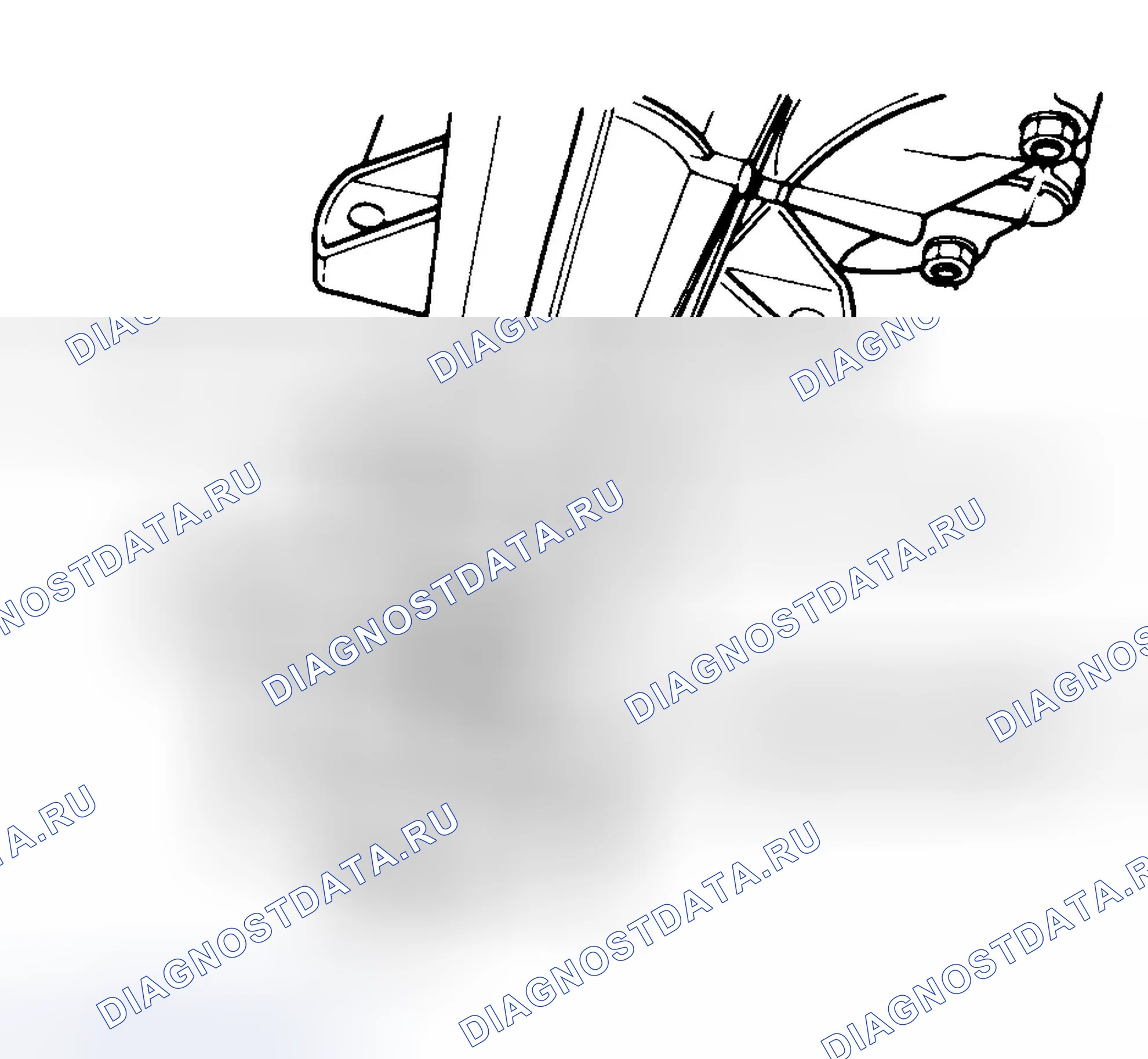 Рис. 2: Демонтаж. Ford Thunderbird X