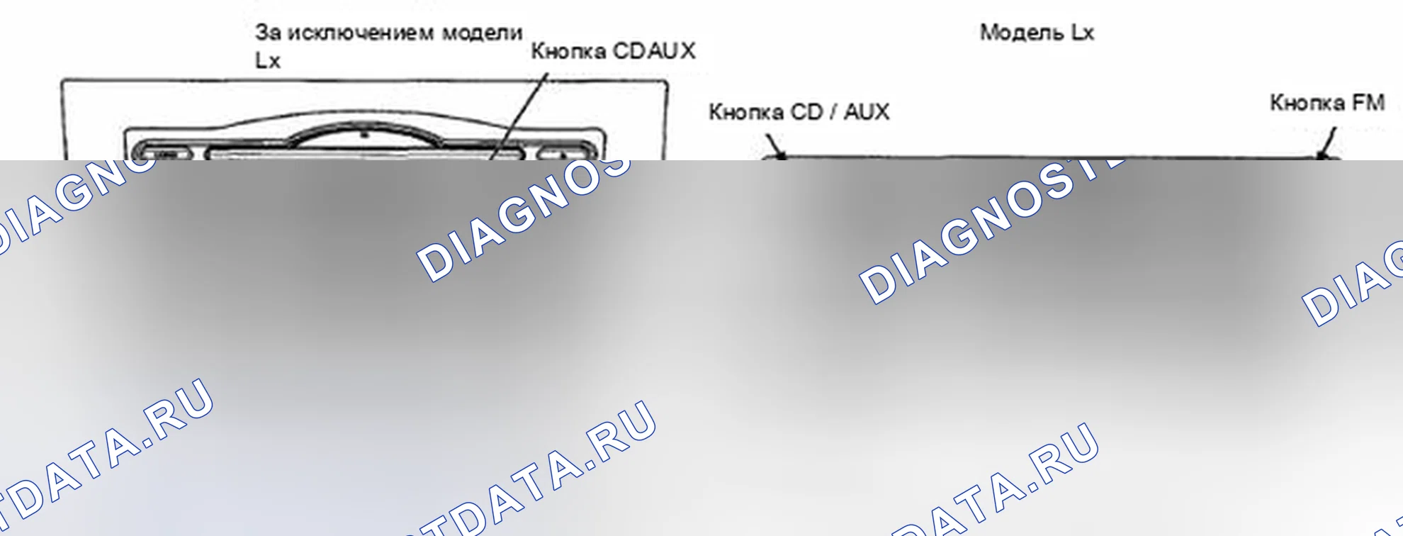 Рис. 166: Без навигации. Honda CR-V III рестайлинг