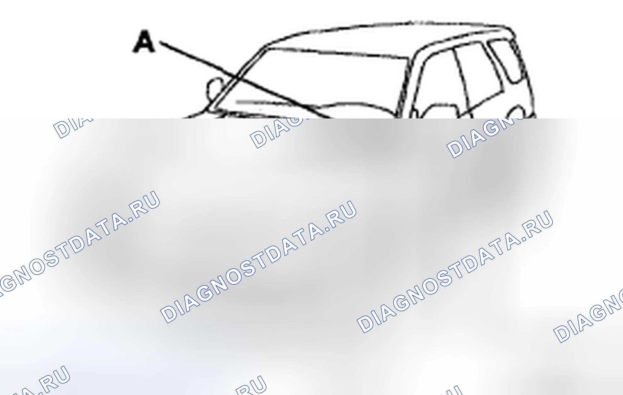 Рис. 2: ИДЕНТИФИКАЦИОННЫЕ И СЕРИЙНЫЕ НОМЕРА ТРАНСПОРТНЫХ СРЕДСТВ. Toyota 4Runner IV рестайлинг
