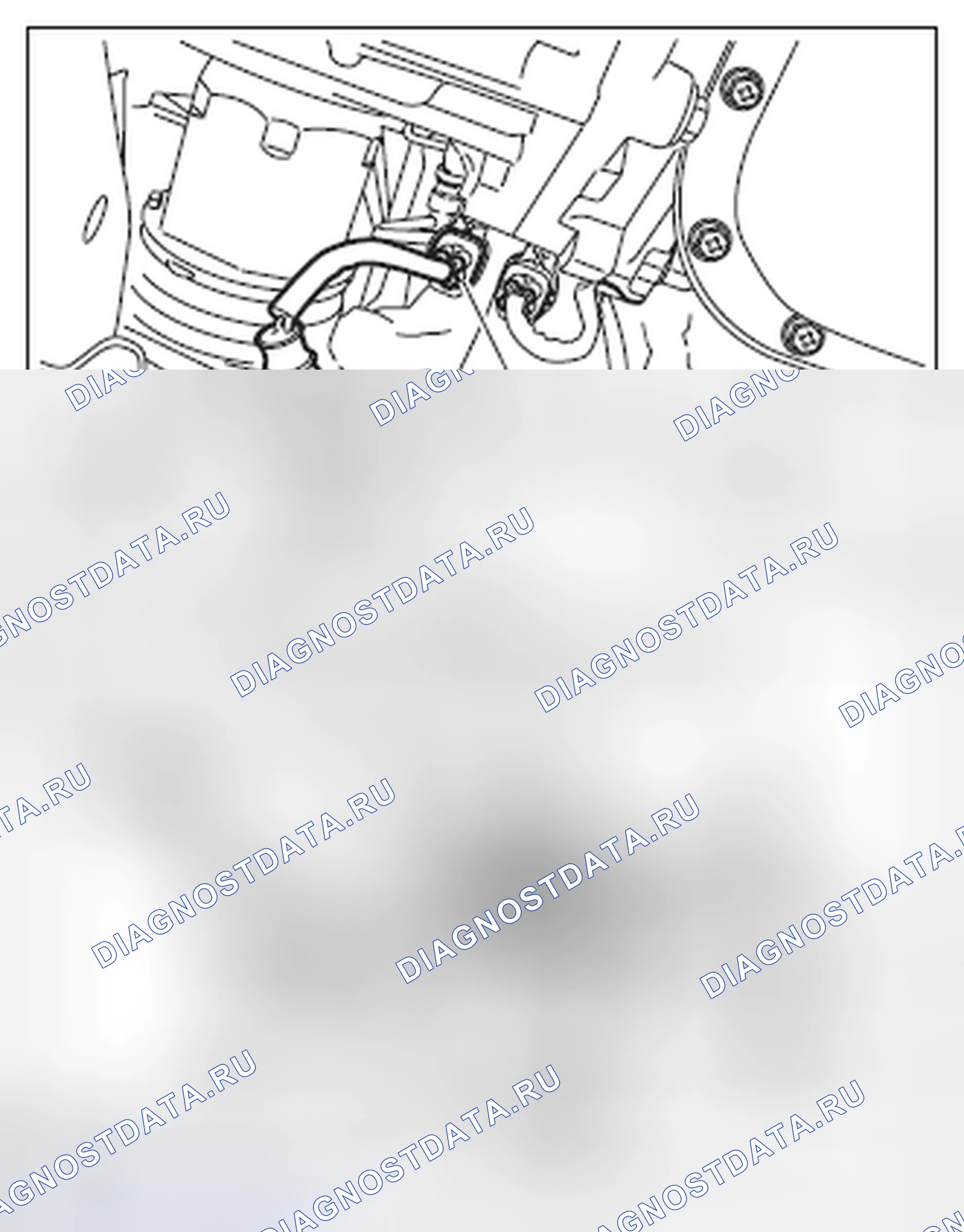 Рис. 344: ДЕМОНТАЖ. Subaru Legacy BM/BR рестайлинг