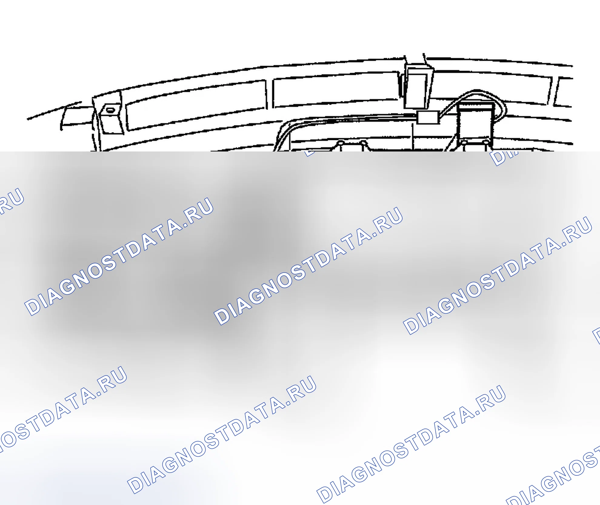 Рис. 160: Снятие и установка антенны GPS. Infiniti G35 III