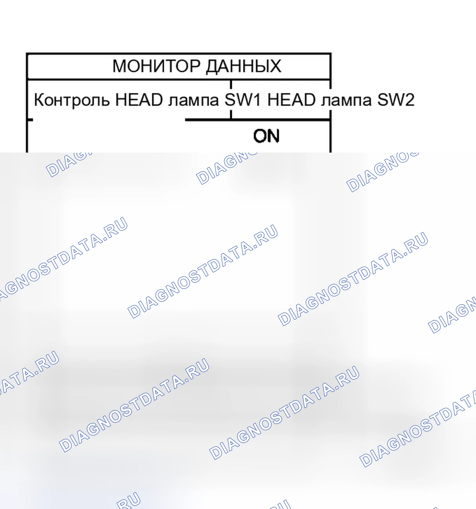 Рис. 293: Фара ближнего света не освещает (обе стороны). Infiniti M45 III