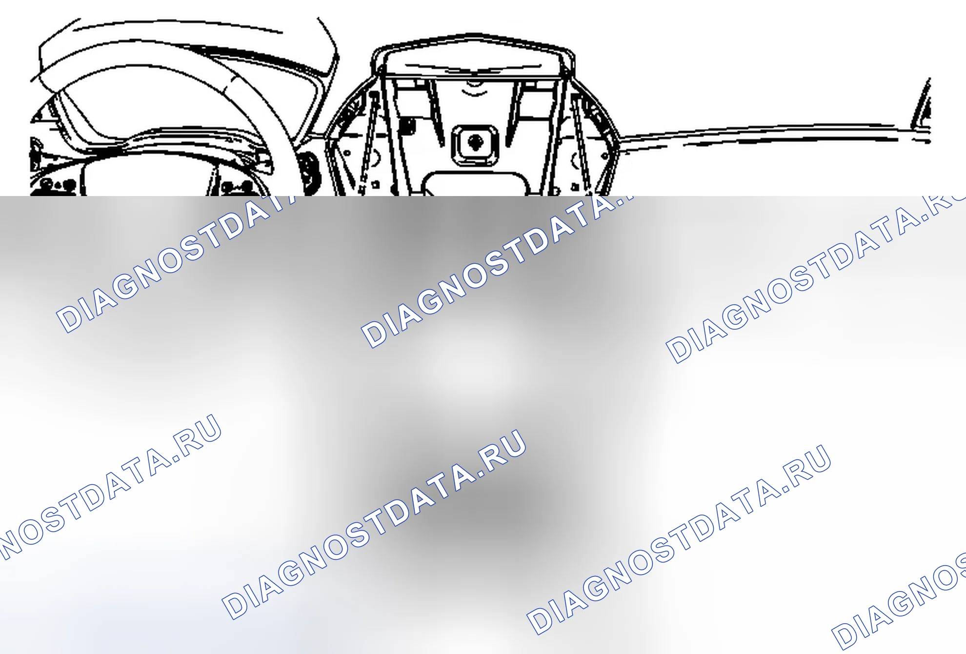 Рис. 50: Замена узла радиоуправления. Cadillac SRX II рестайлинг