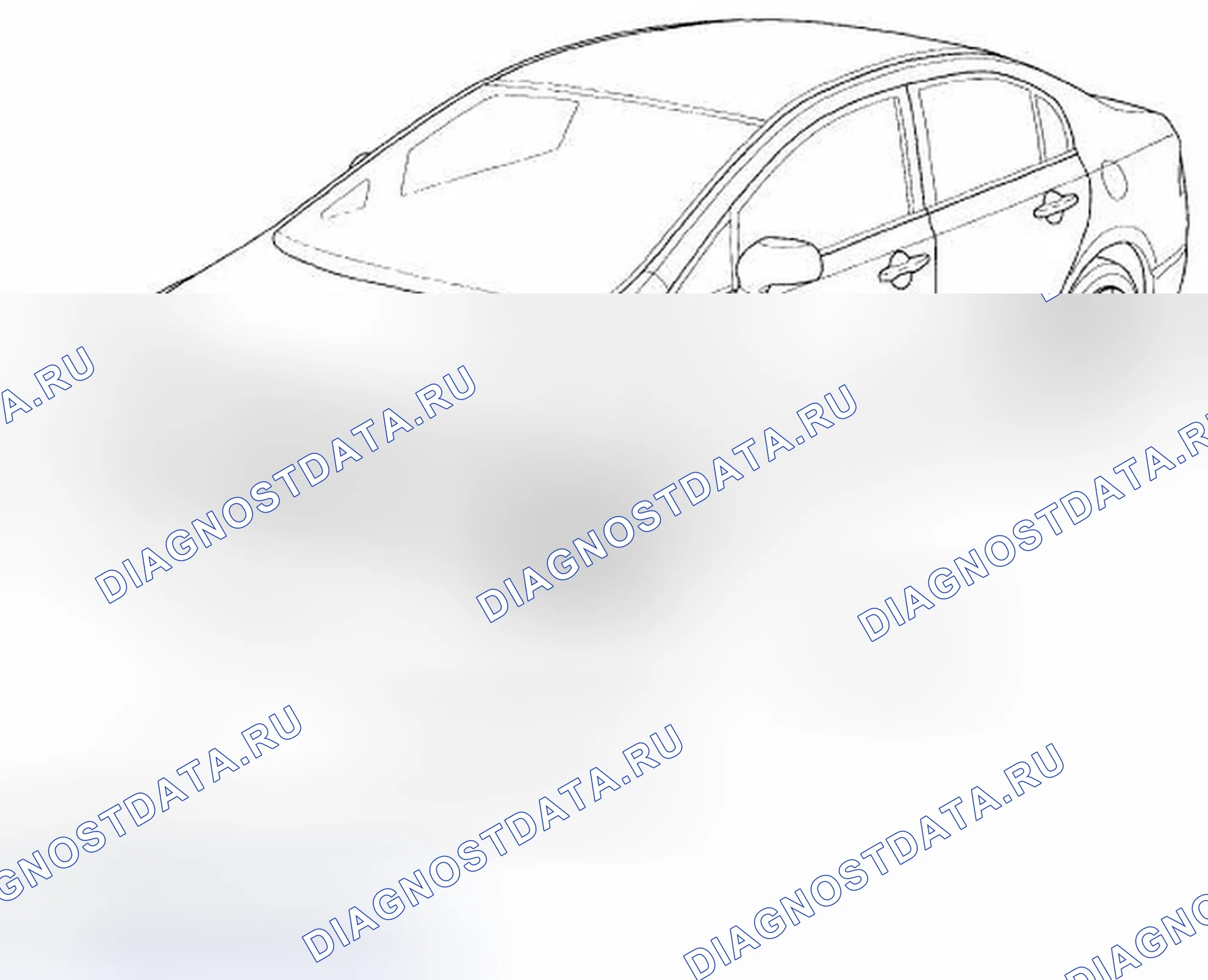 Рис. 2: Индекс расположения компонентов. Honda Civic VIII рестайлинг