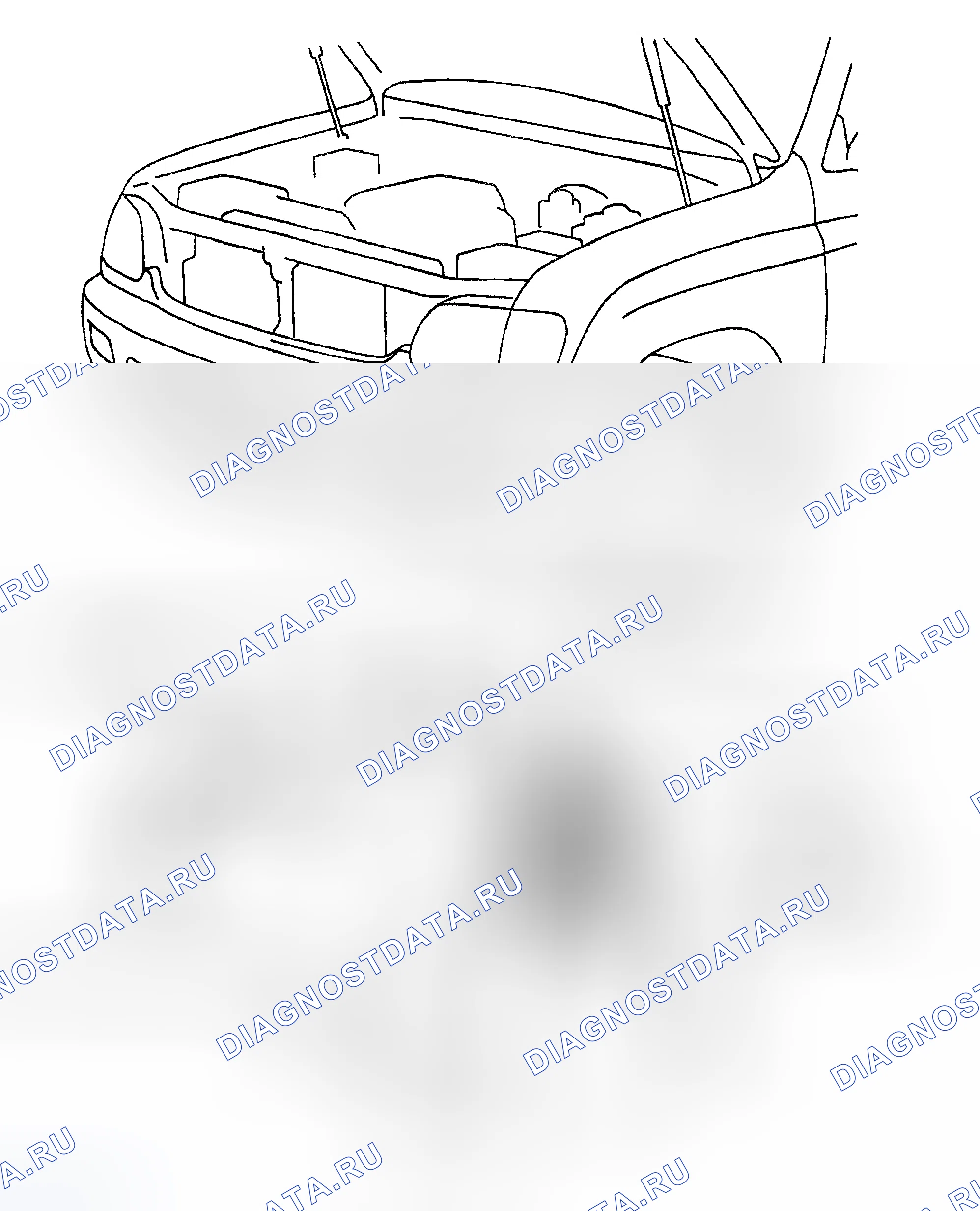 Рис. 344: КОМПОНЕНТЫ. Toyota Sequoia I
