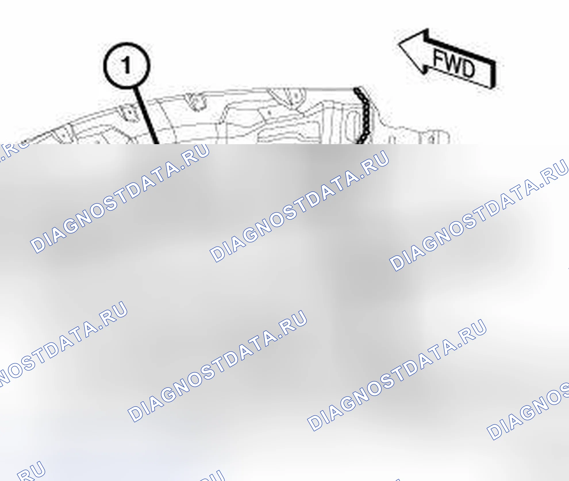 Рис. 207: ПРОЦЕДУРА РЕМОНТА ШВОВ ПЕРЕБОРКИ / ОБТЕКАТЕЛЯ. Dodge Journey I рестайлинг