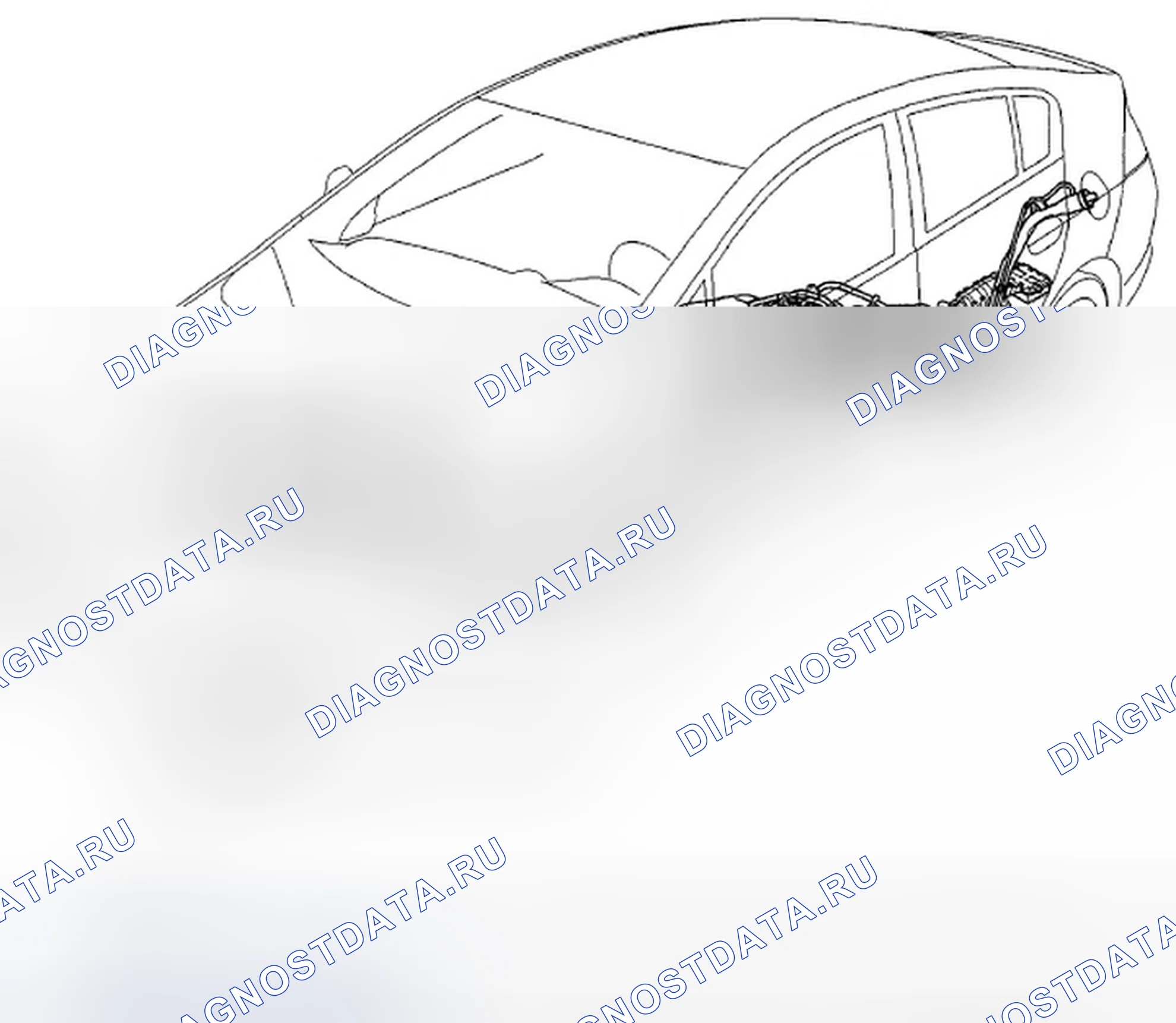 Рис. 27: Проверка топливопровода. Honda Insight ZE2