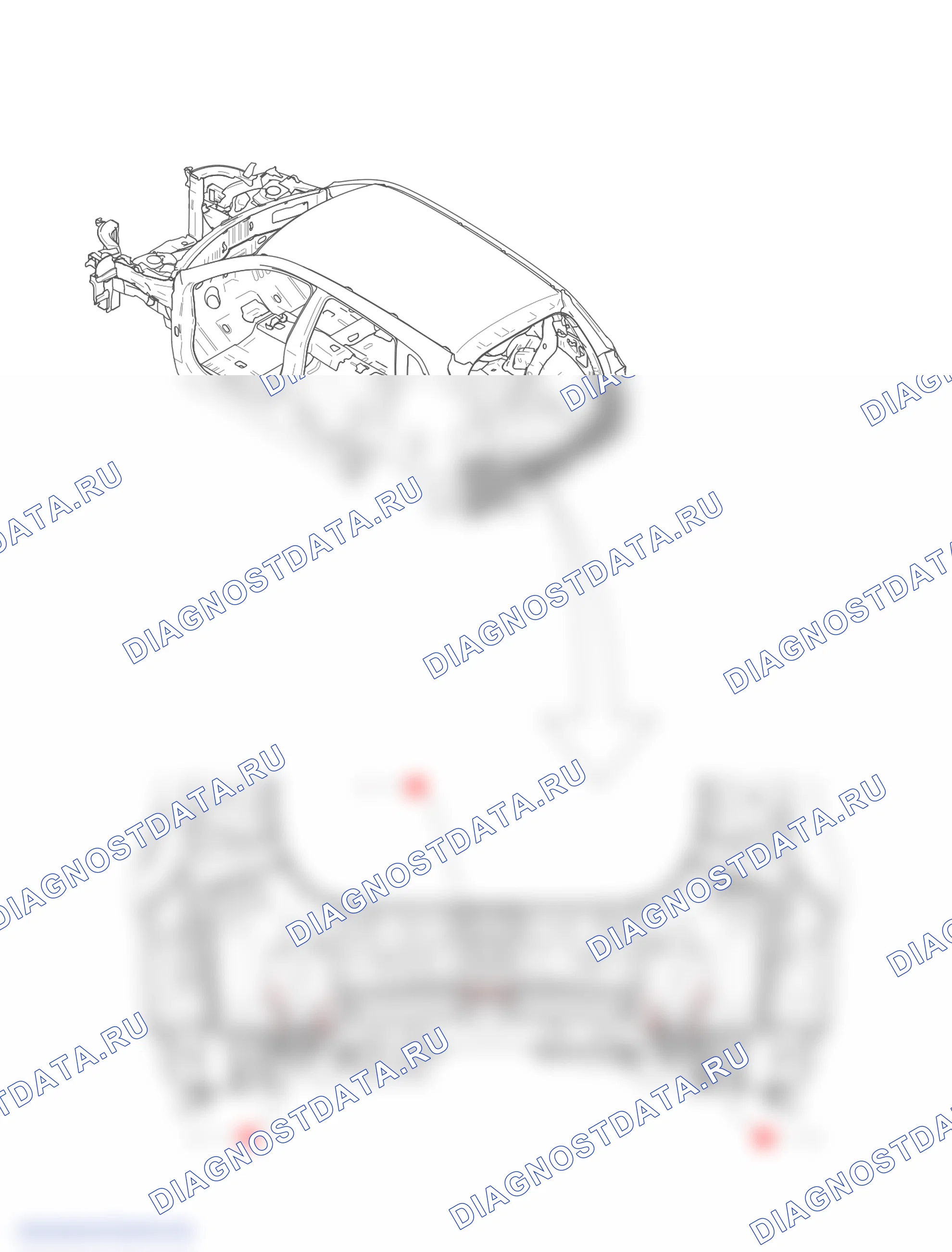 Узел платы в задней части — Haval H2. Haval H2 I