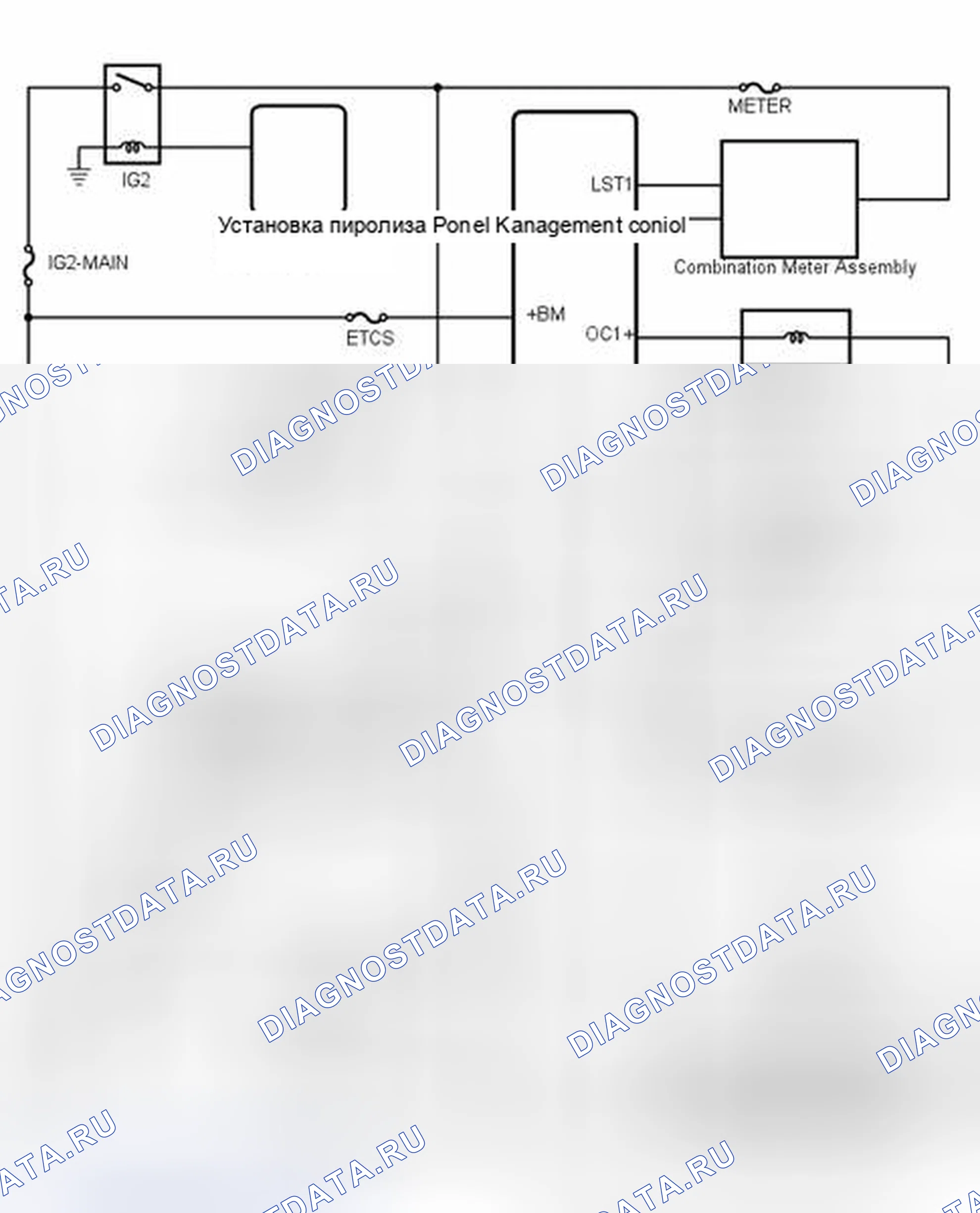 Рис. 481: СХЕМА СИСТЕМЫ [02 / 2014 -]. Toyota Highlander III