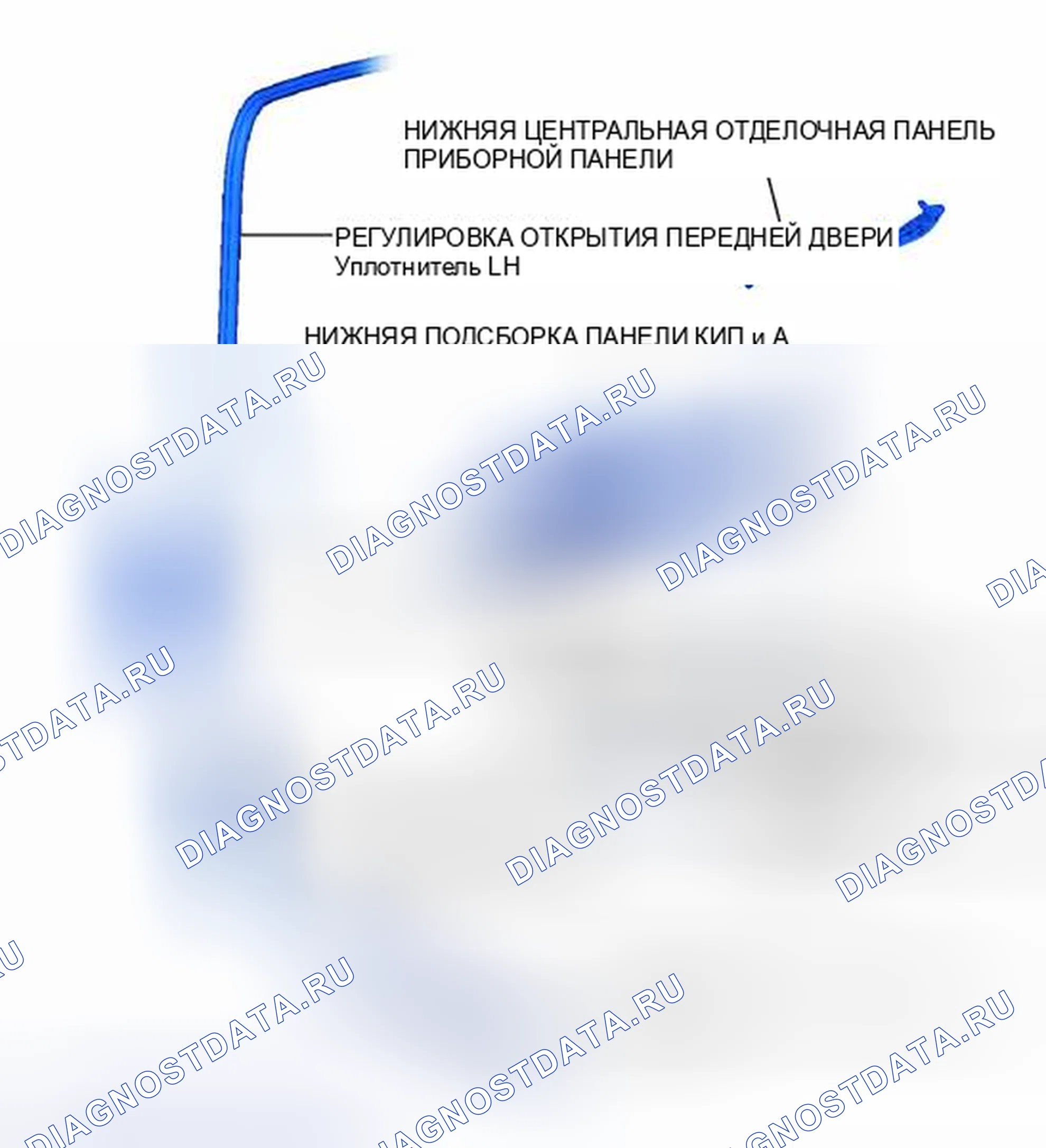 Рис. 41: ИЛЛЮСТРАЦИЯ. Toyota Avalon XX40
